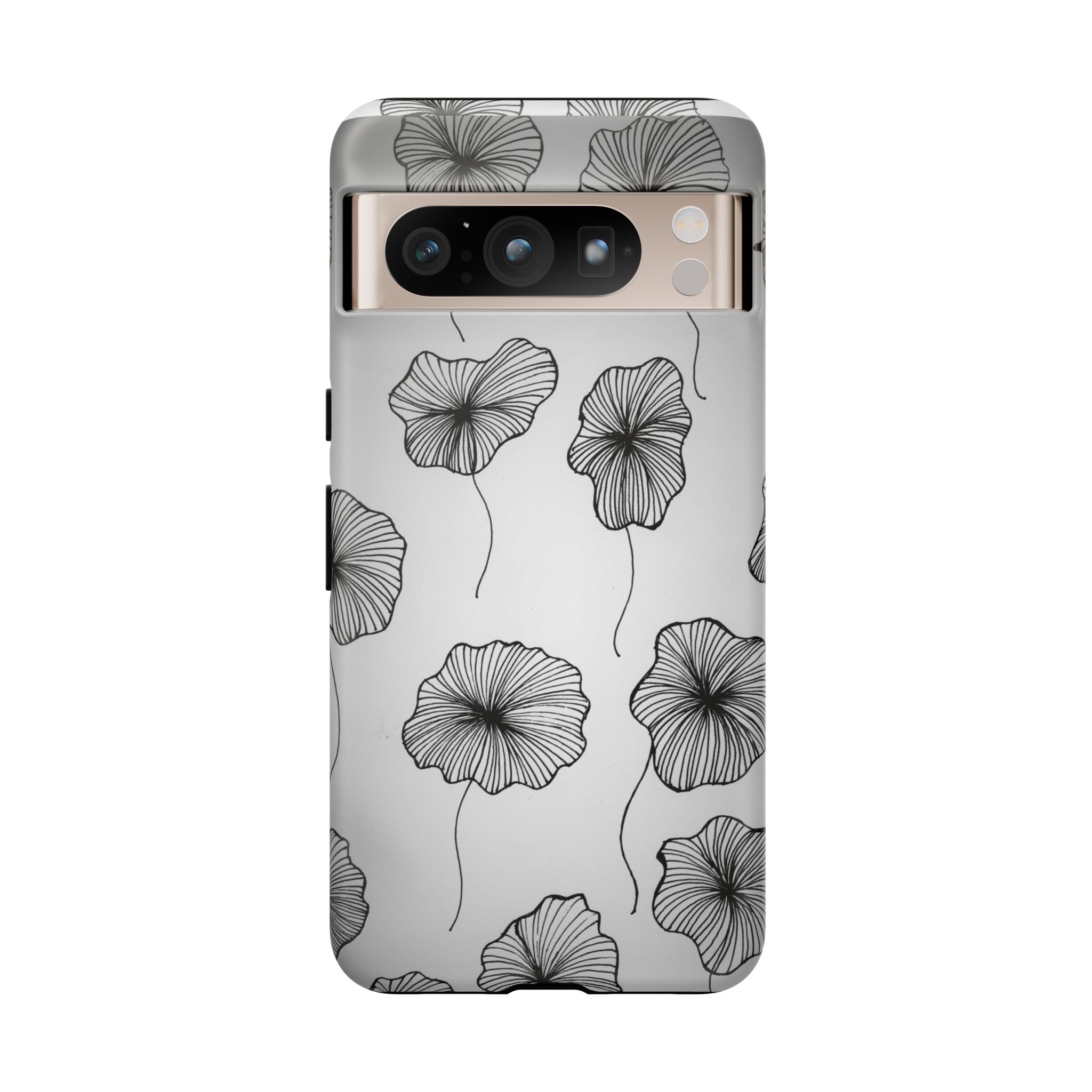 Floral Sketch Tough Phone Case