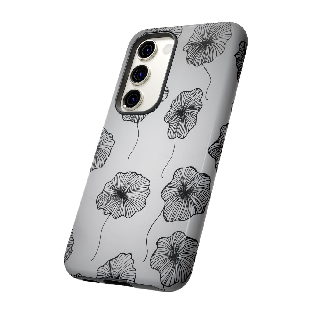 Floral Sketch Tough Phone Case