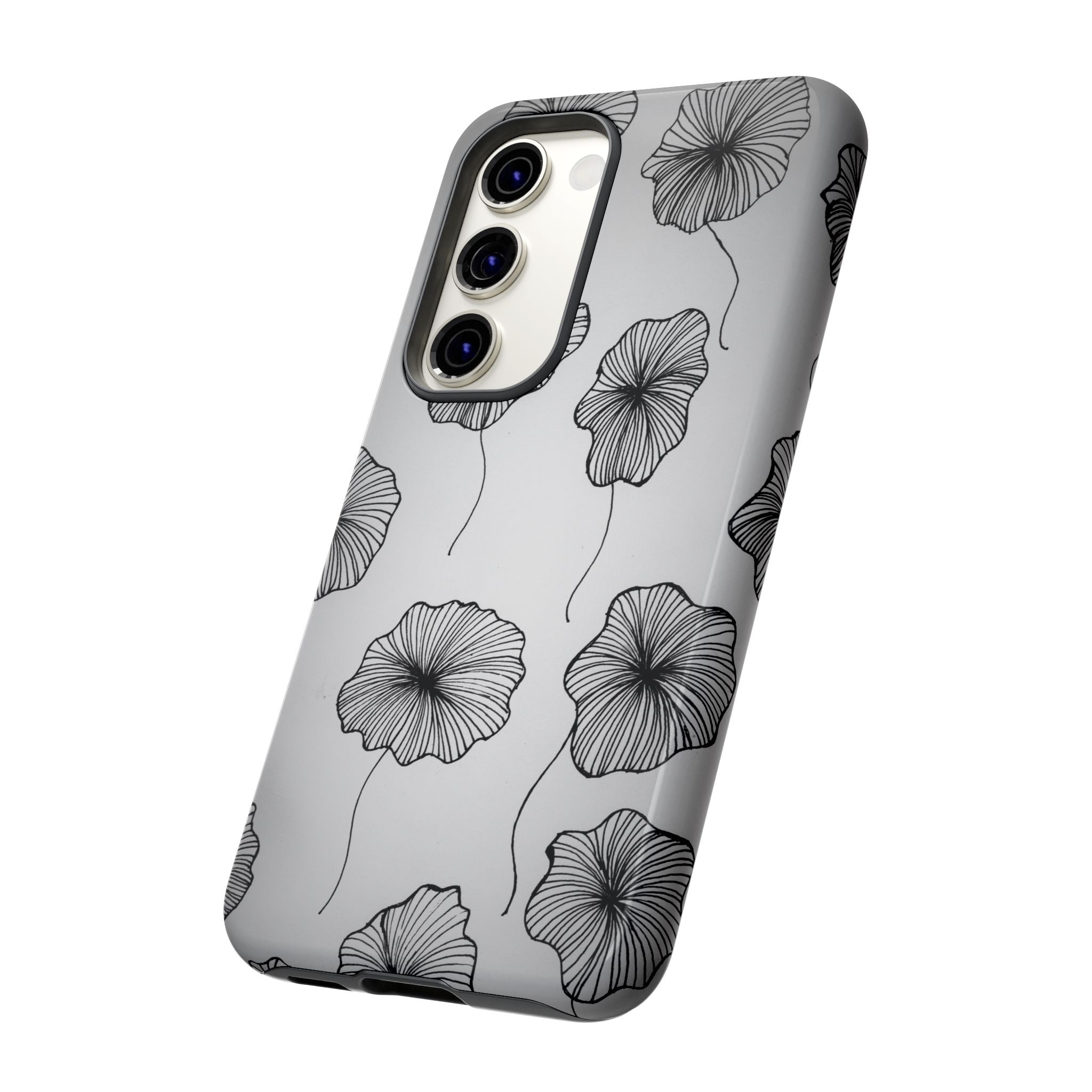 Floral Sketch Tough Phone Case