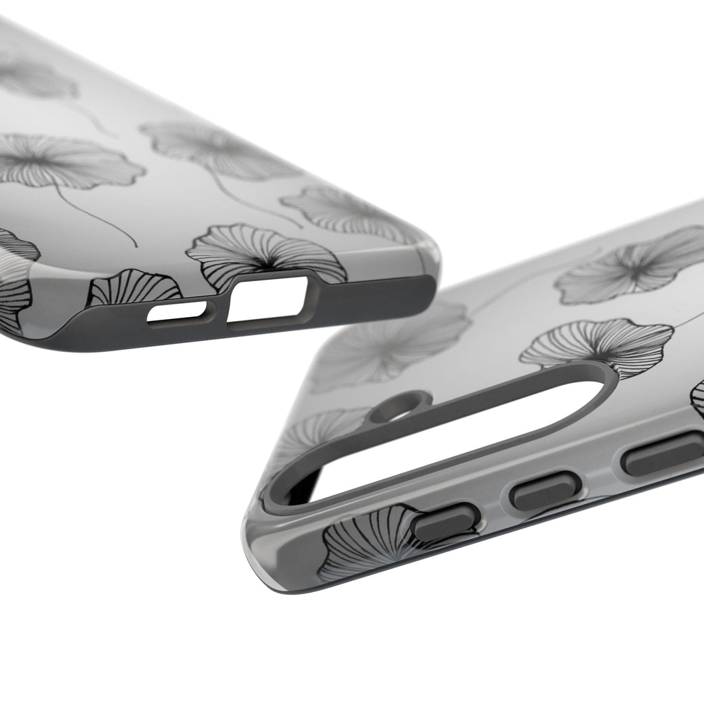 Floral Sketch Tough Phone Case