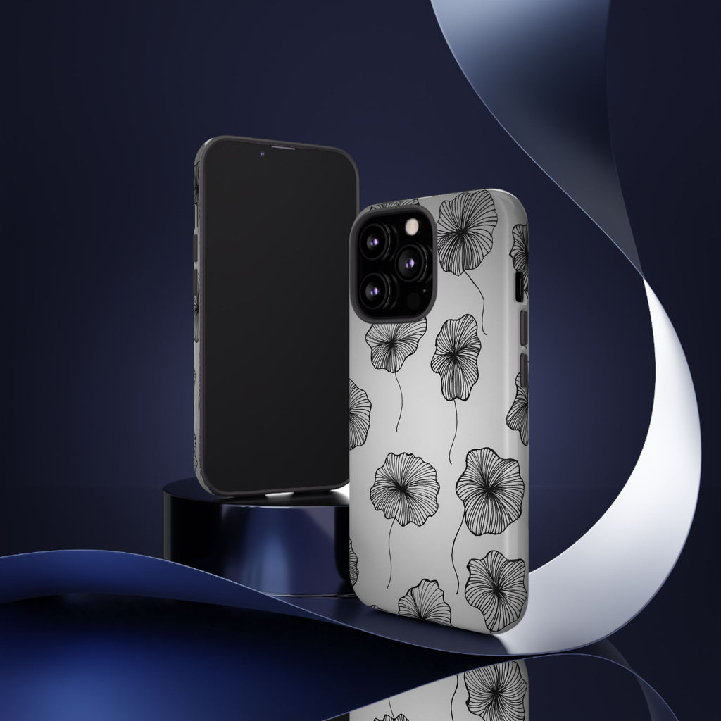 Floral Sketch Tough Phone Case