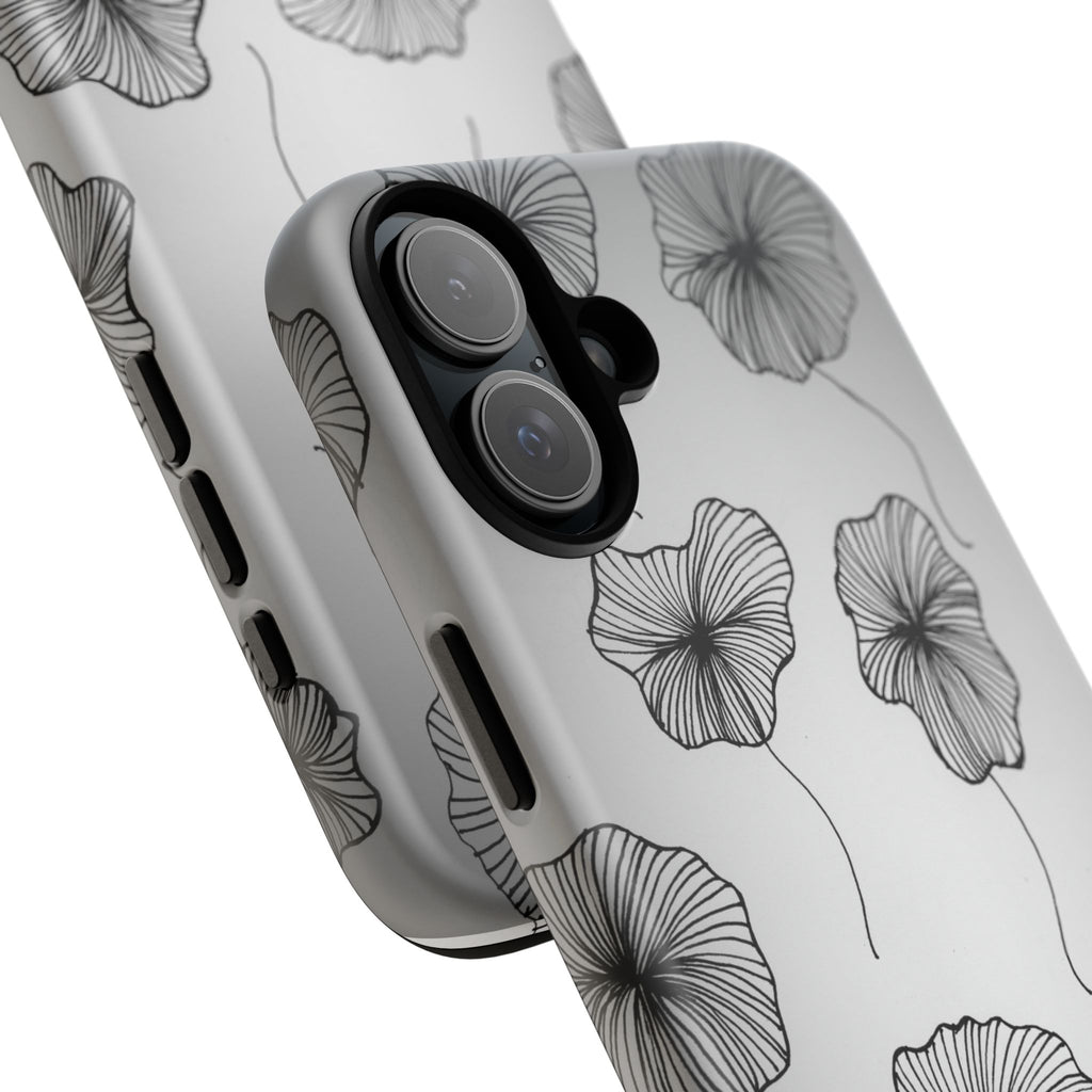 Floral Sketch Tough Phone Case