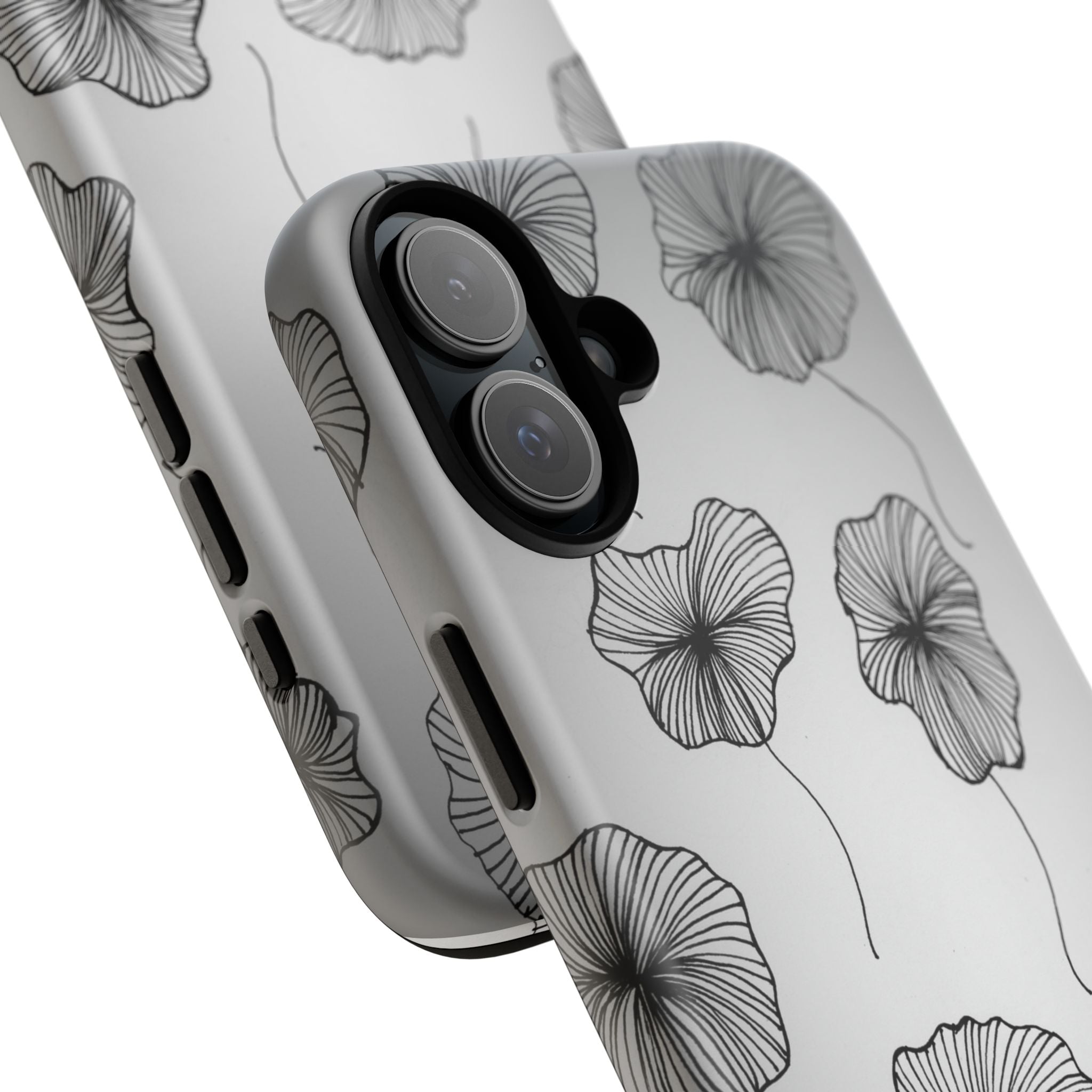 Floral Sketch Tough Phone Case