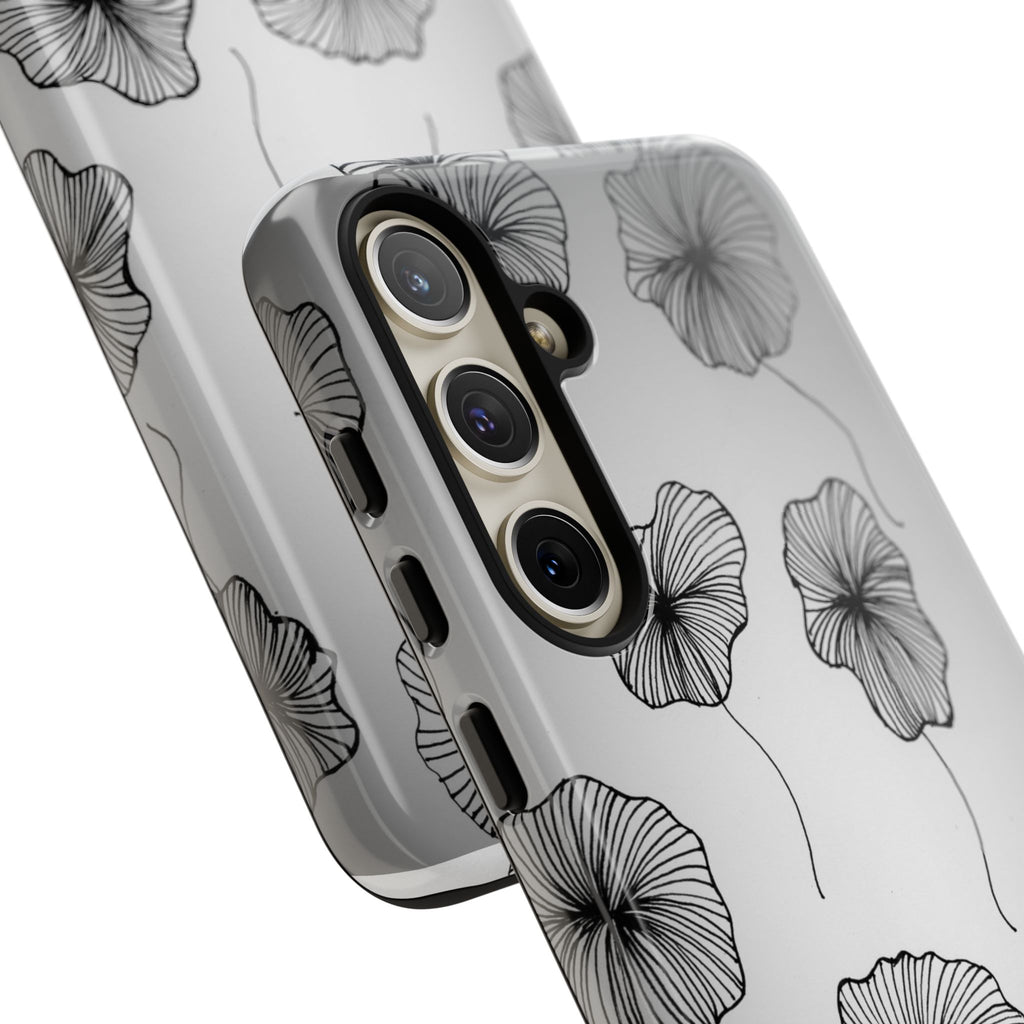 Floral Sketch Tough Phone Case