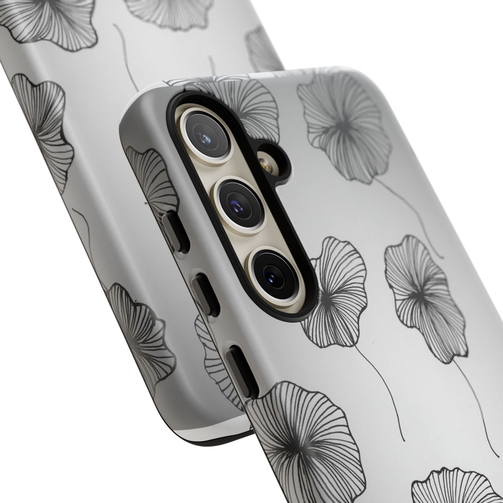Floral Sketch Tough Phone Case