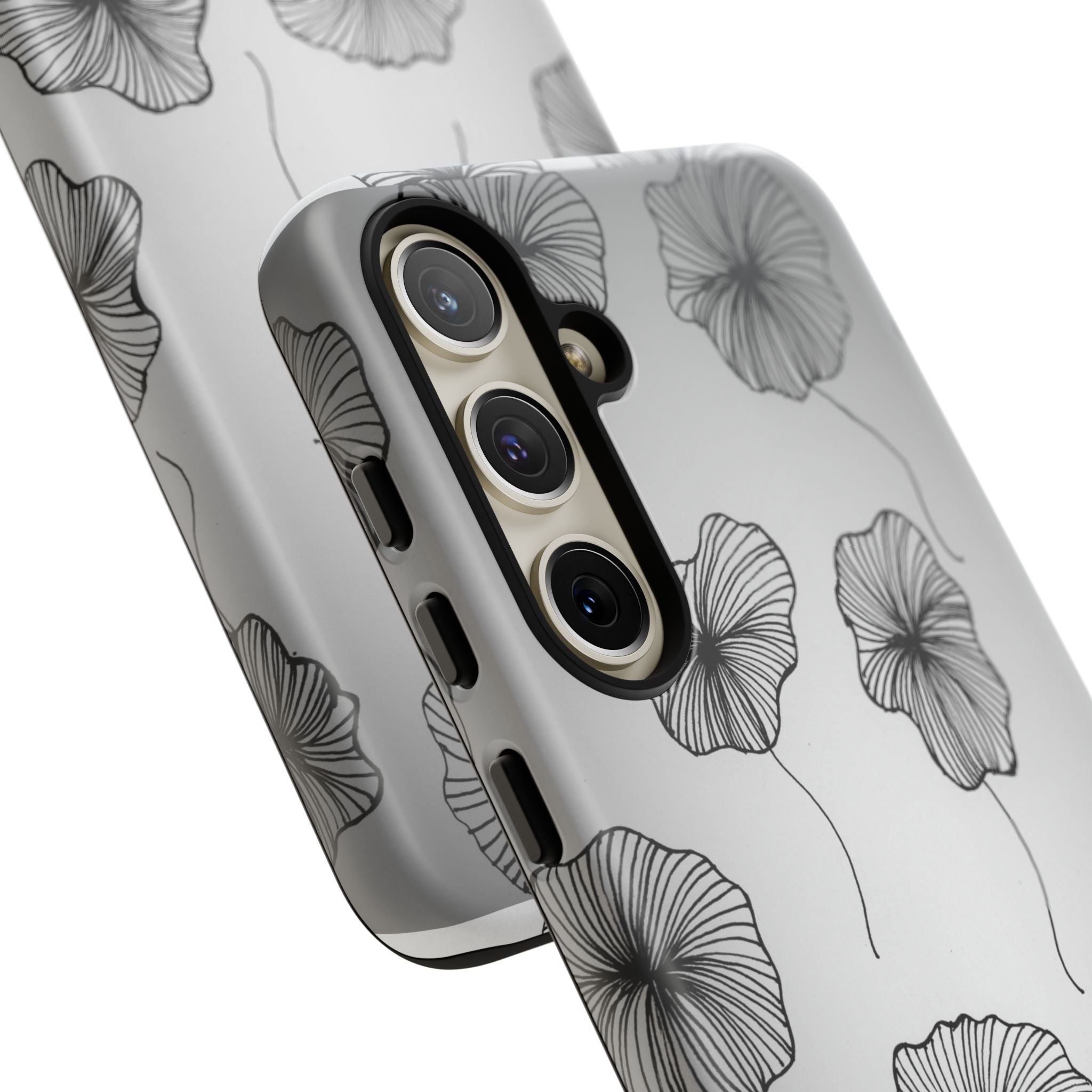 Floral Sketch Tough Phone Case