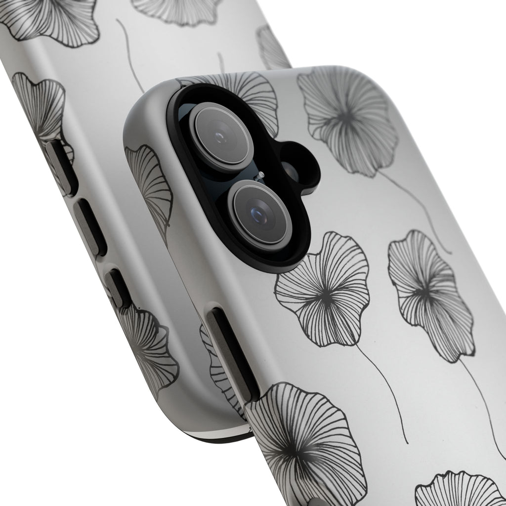 Floral Sketch Tough Phone Case