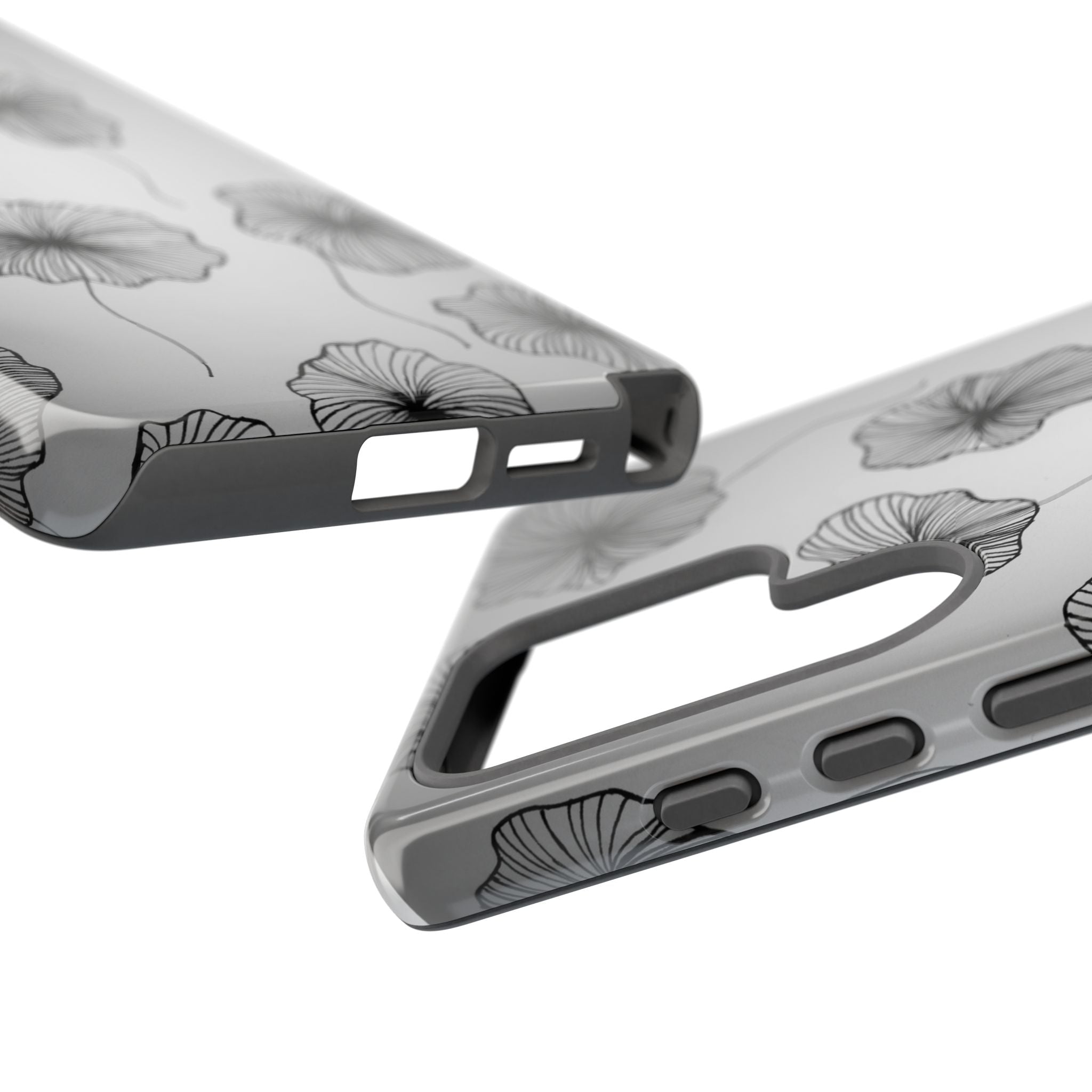 Floral Sketch Tough Phone Case