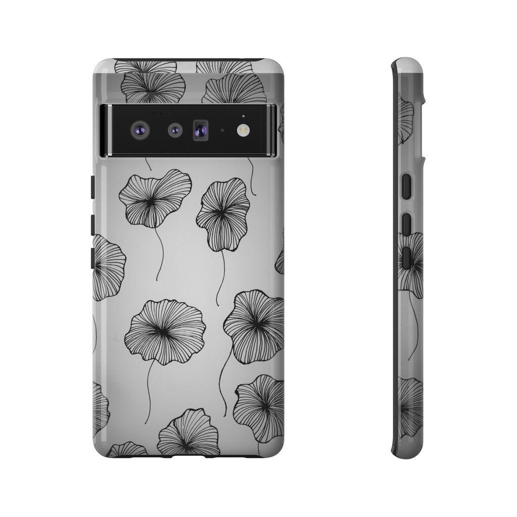 Floral Sketch Tough Phone Case