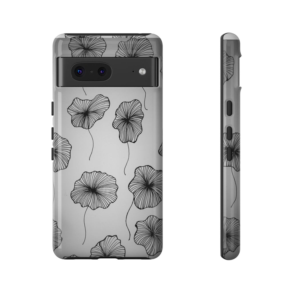 Floral Sketch Tough Phone Case