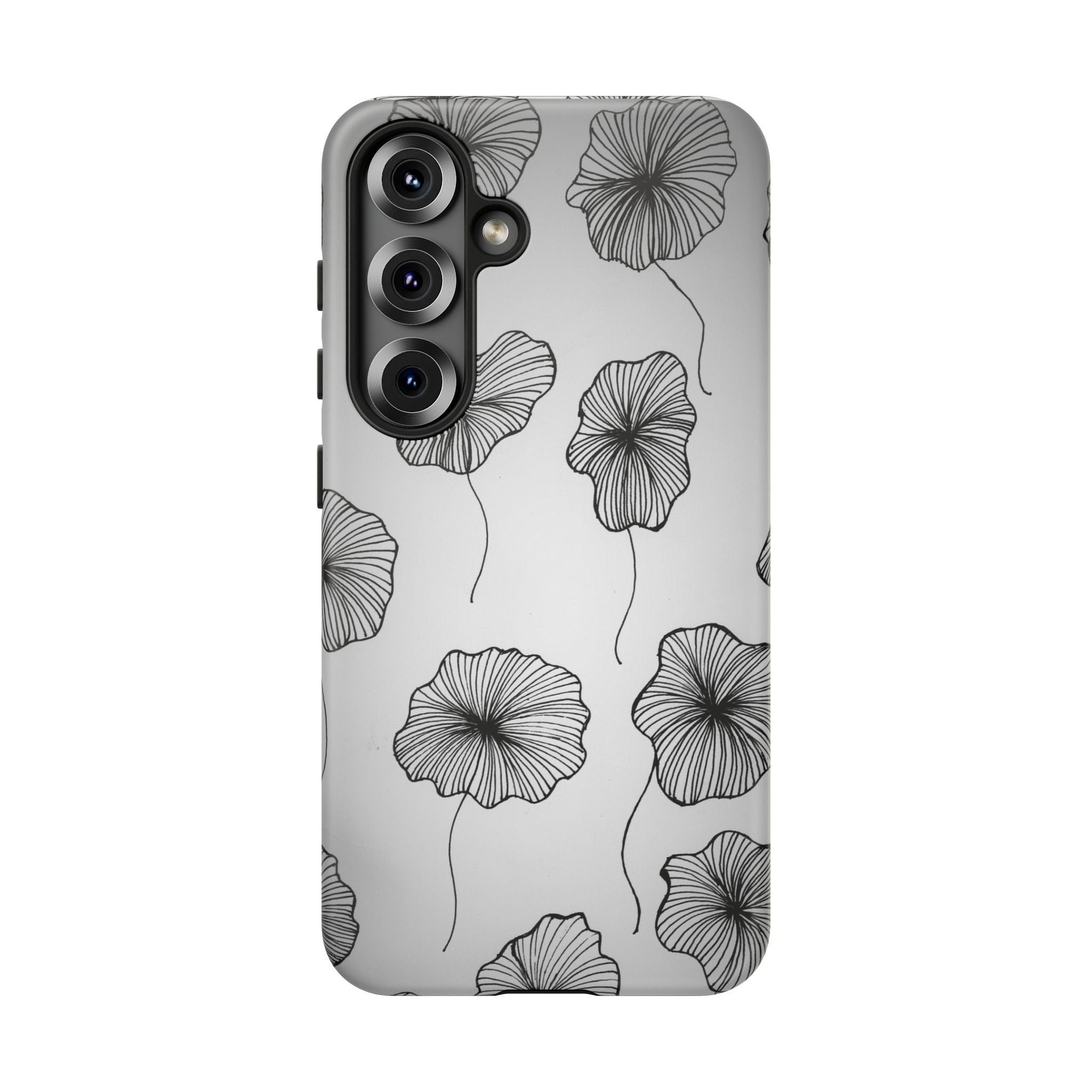Floral Sketch Tough Phone Case