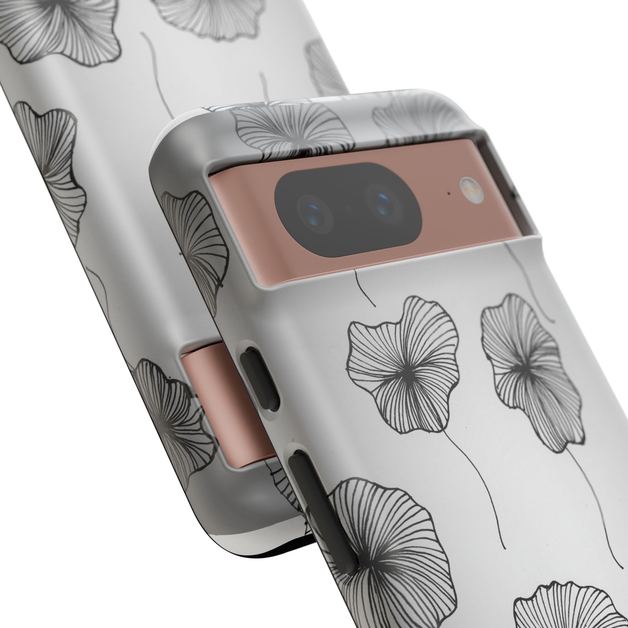 Floral Sketch Tough Phone Case