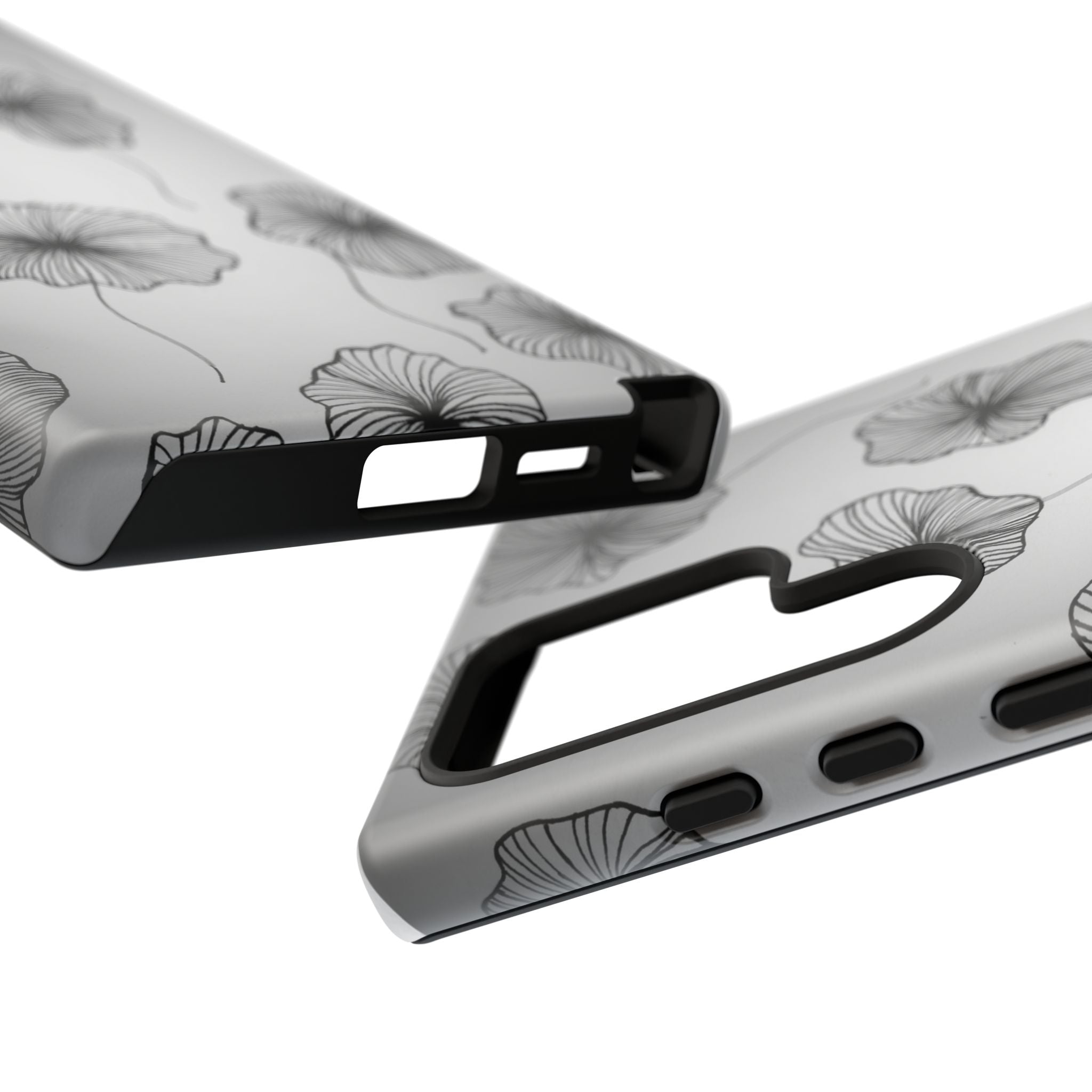 Floral Sketch Tough Phone Case