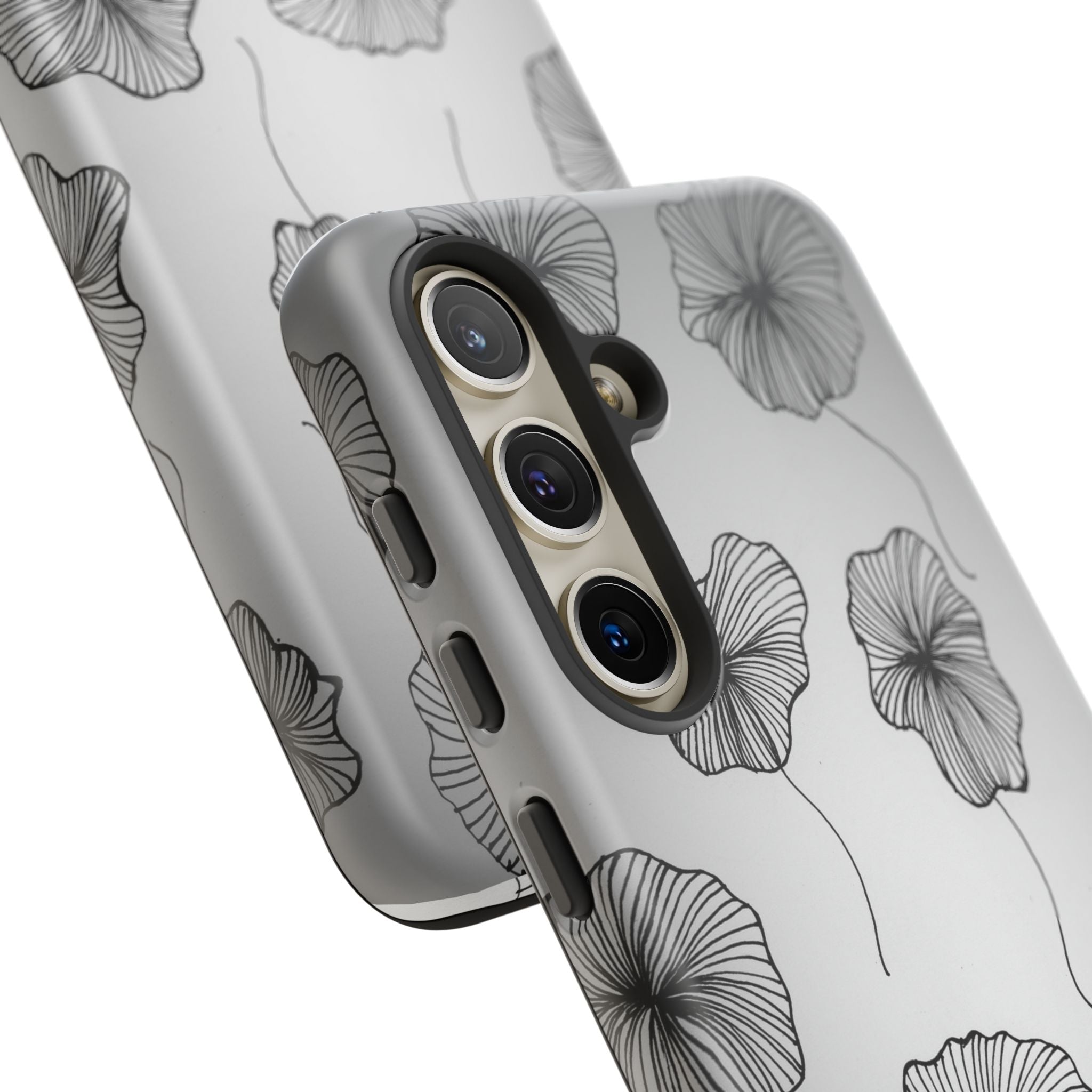 Floral Sketch Tough Phone Case