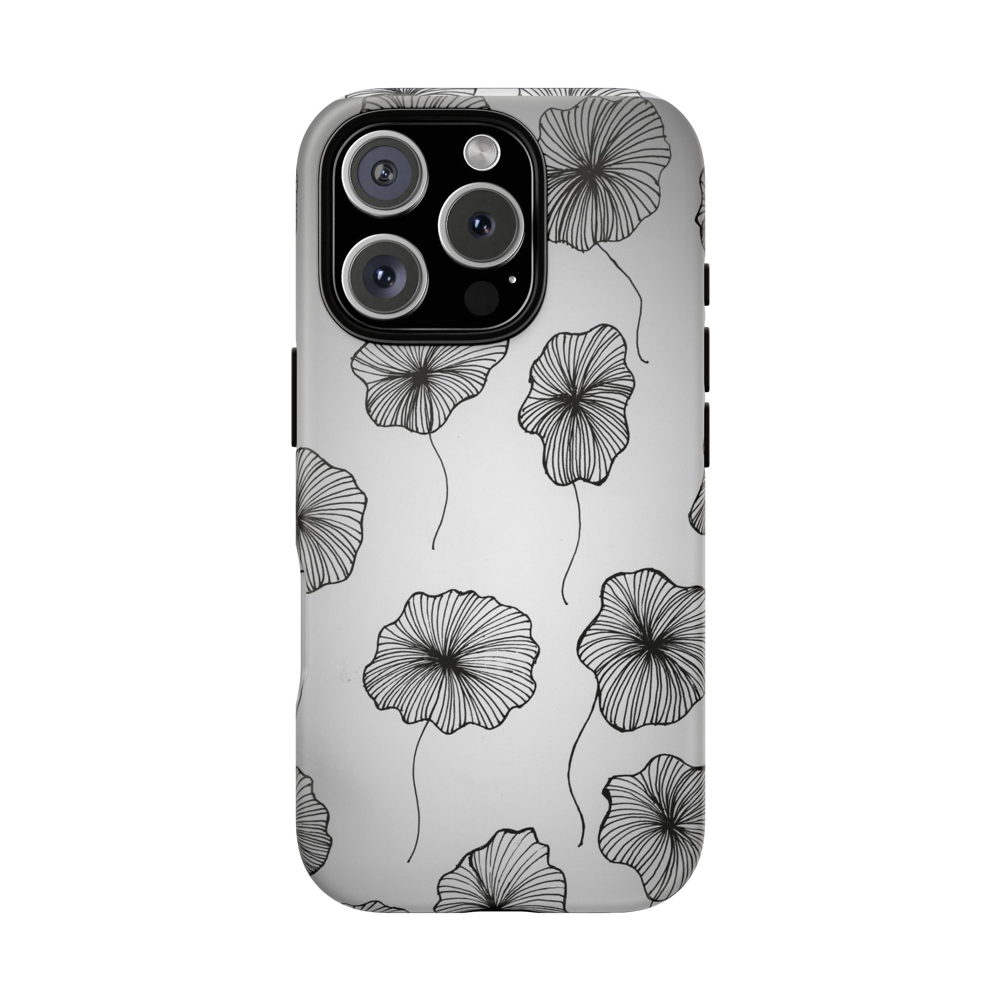 Floral Sketch Tough Phone Case