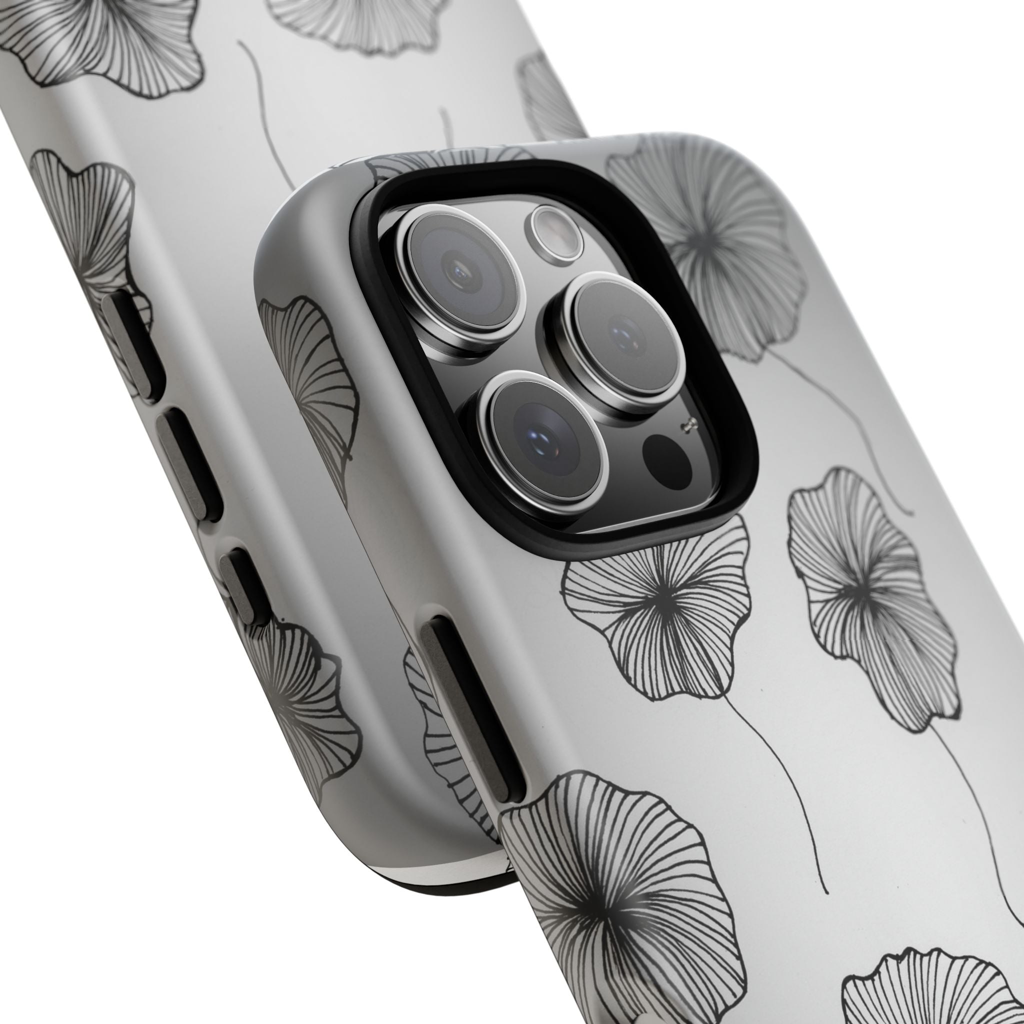 Floral Sketch Tough Phone Case