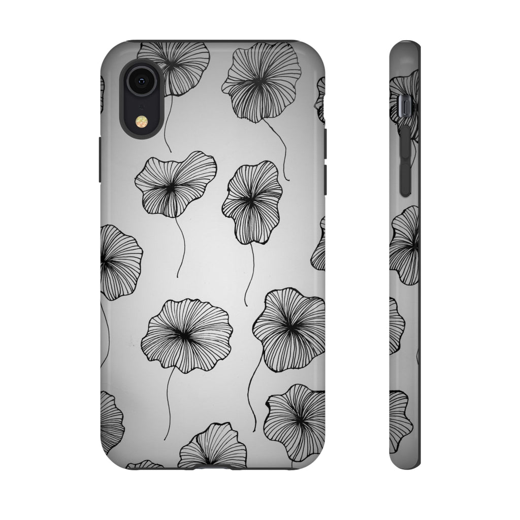 Floral Sketch Tough Phone Case