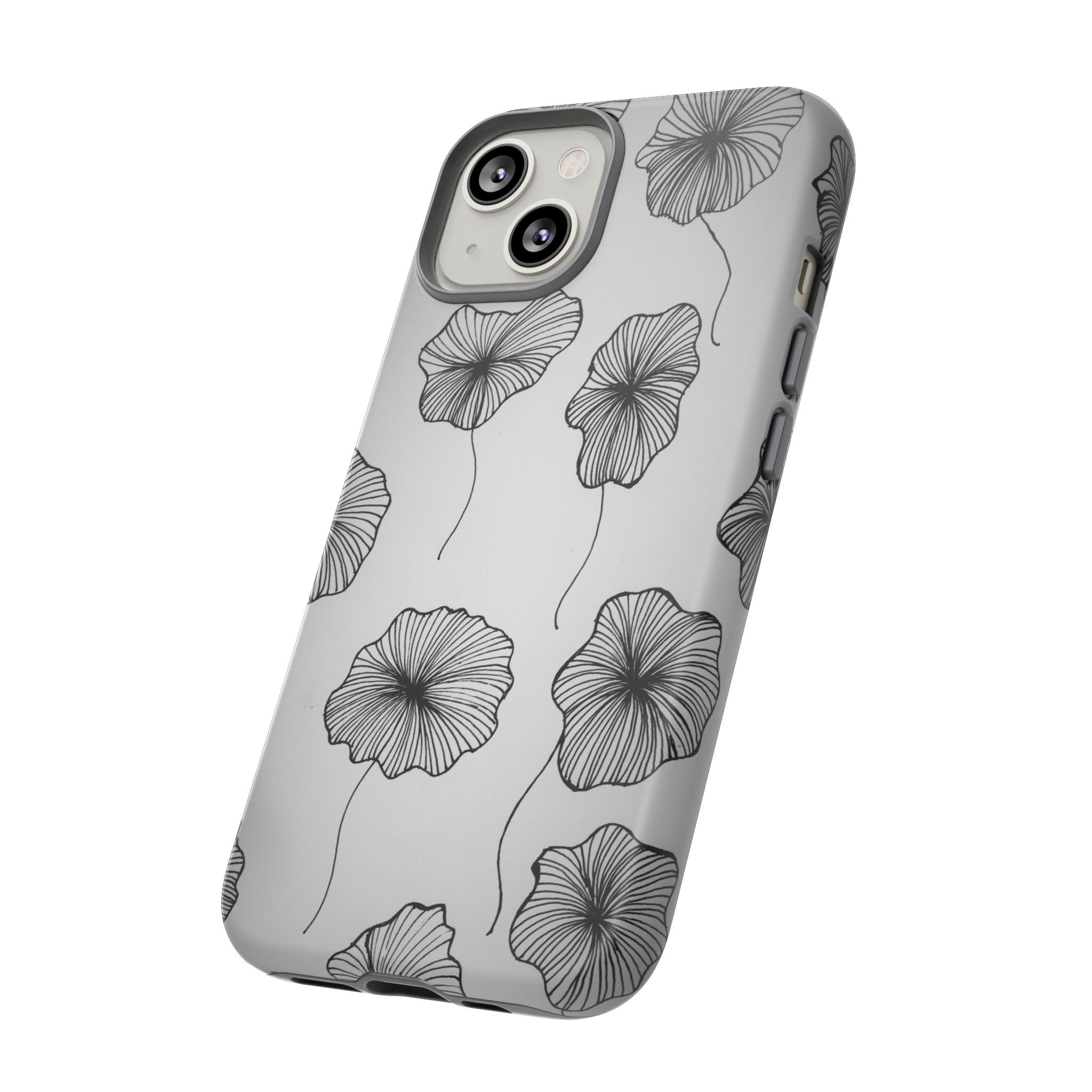 Floral Sketch Tough Phone Case