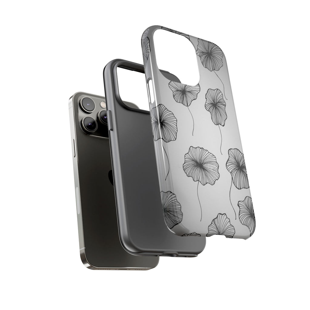 Floral Sketch Tough Phone Case