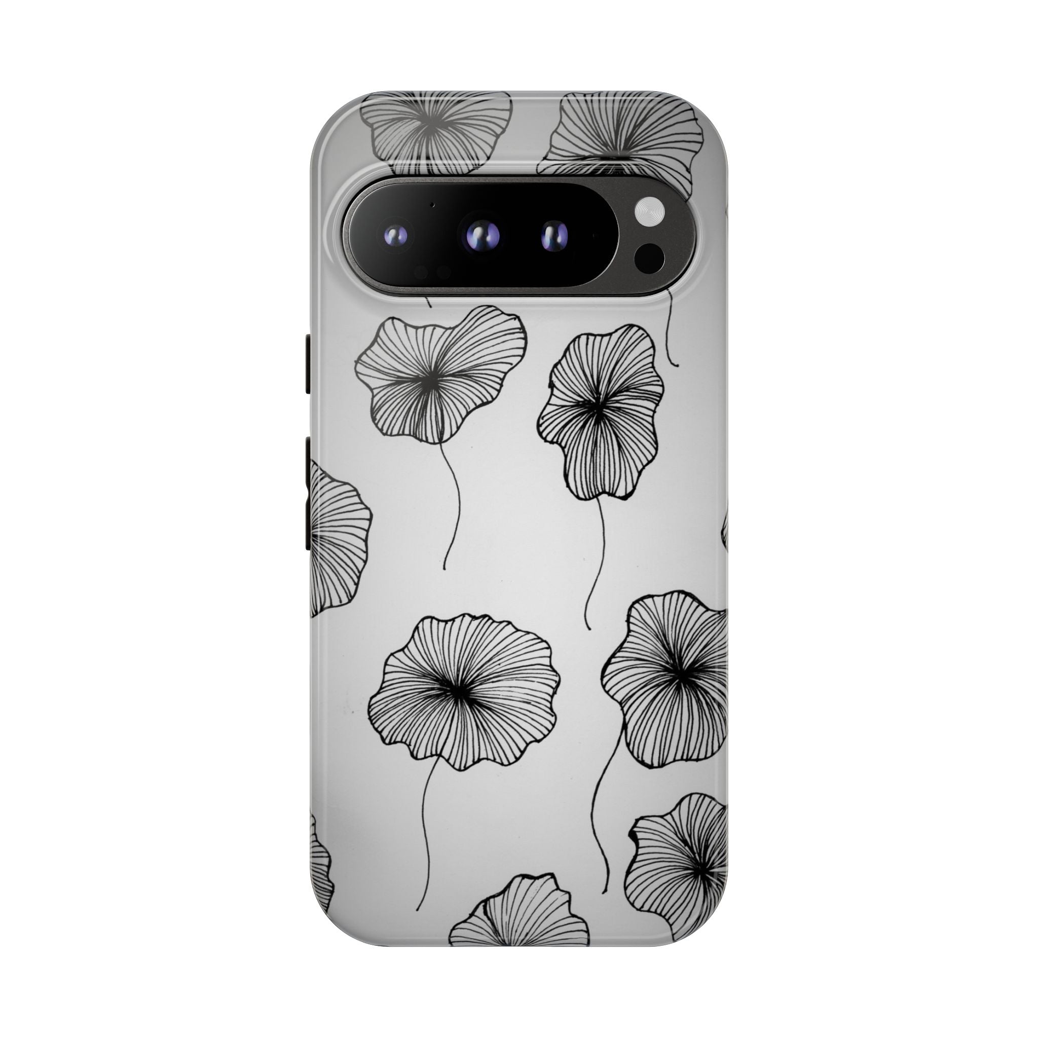Floral Sketch Tough Phone Case