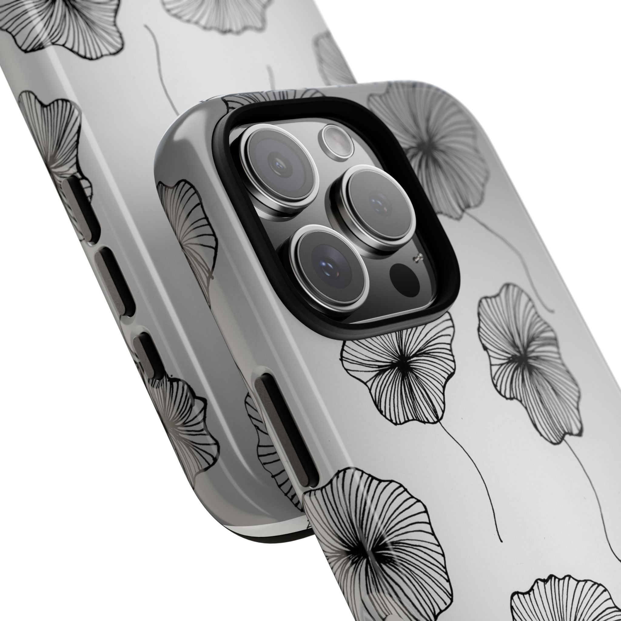 Floral Sketch Tough Phone Case