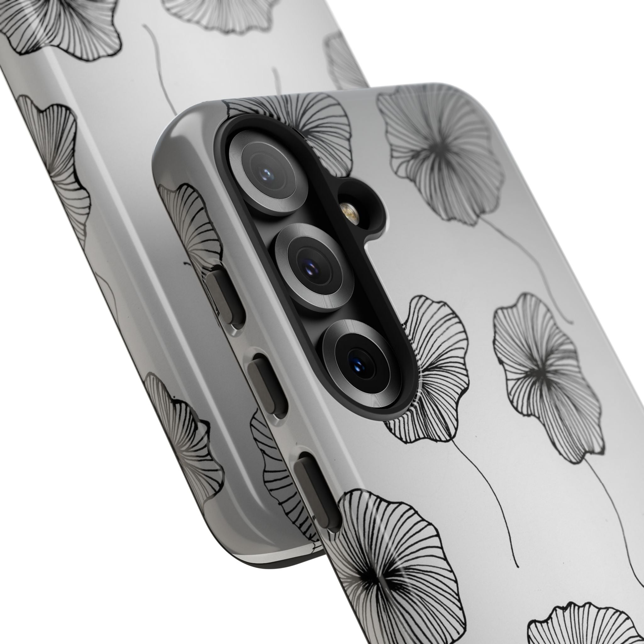 Floral Sketch Tough Phone Case