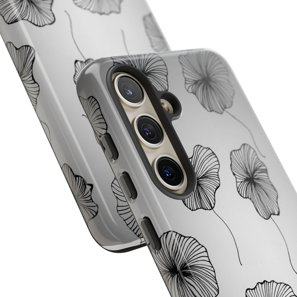 Floral Sketch Tough Phone Case