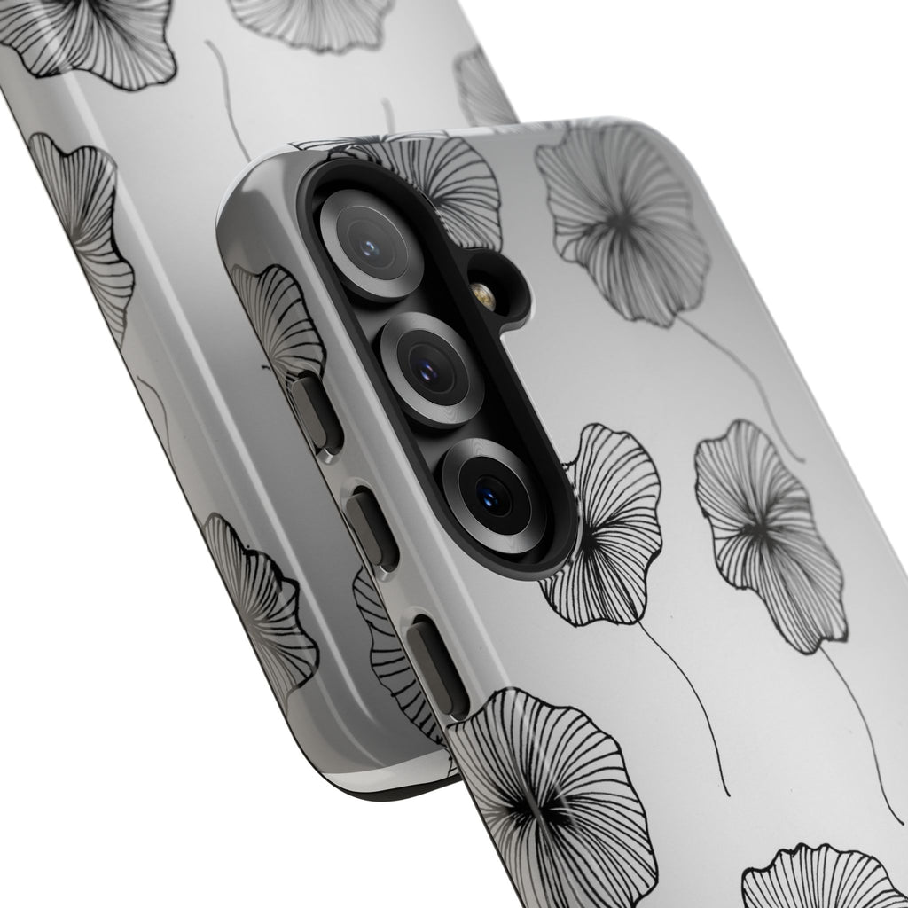 Floral Sketch Tough Phone Case