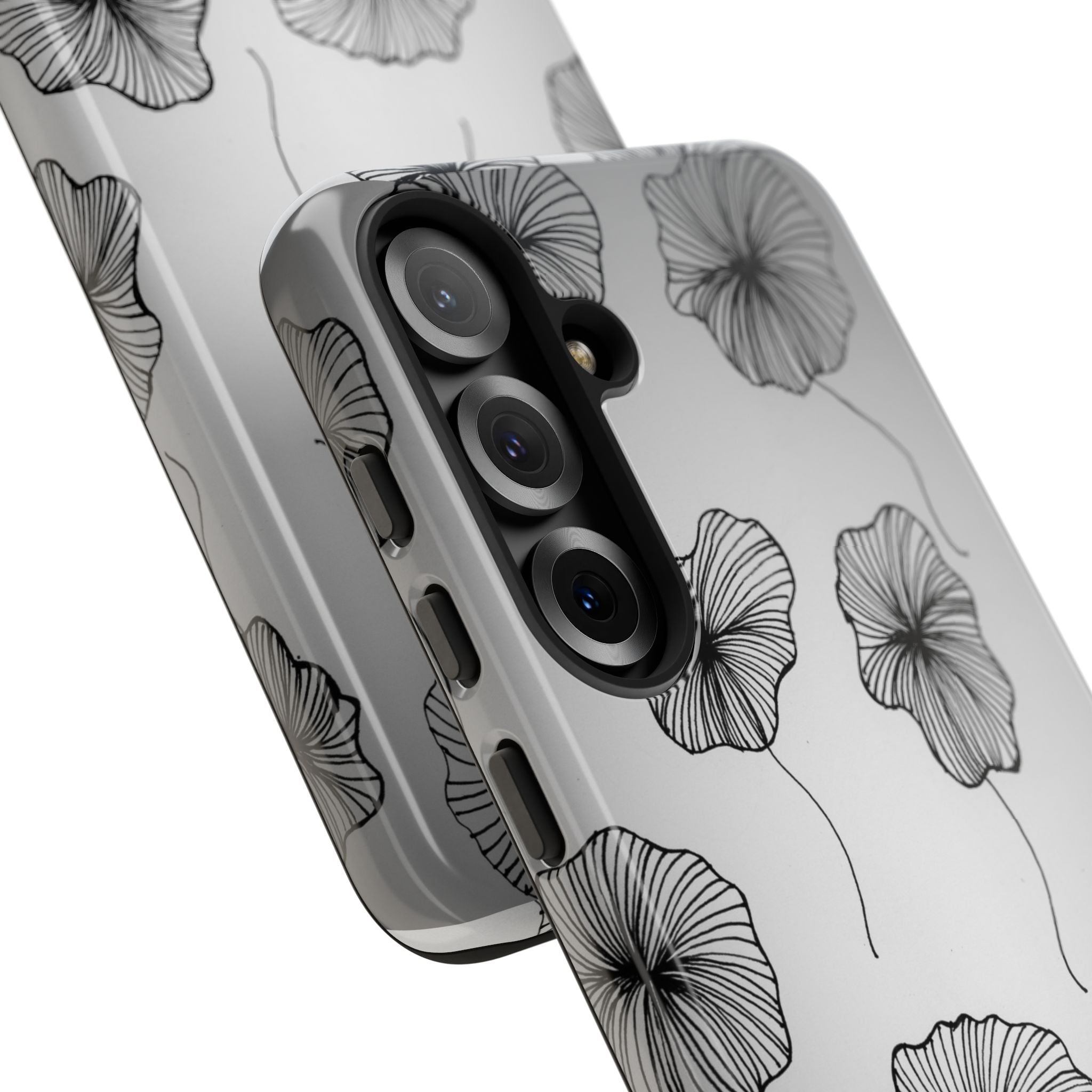 Floral Sketch Tough Phone Case