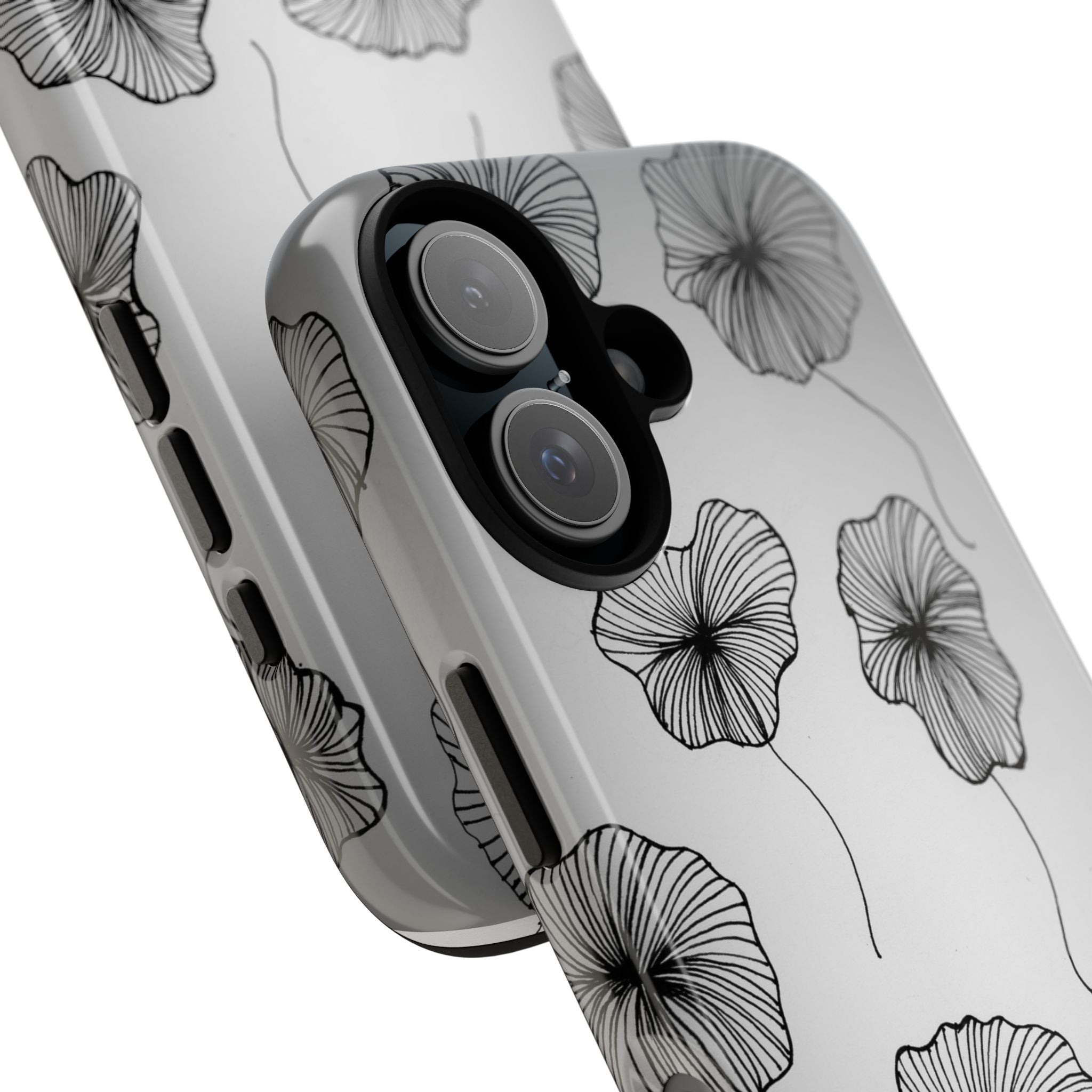 Floral Sketch Tough Phone Case