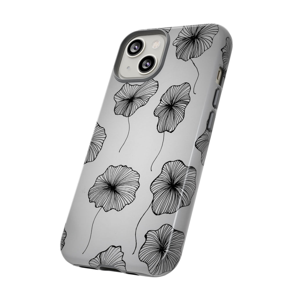 Floral Sketch Tough Phone Case