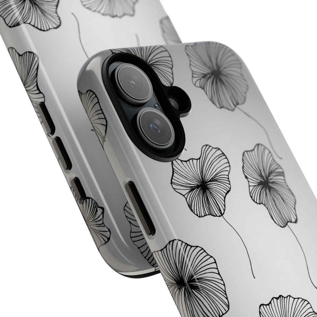 Floral Sketch Tough Phone Case