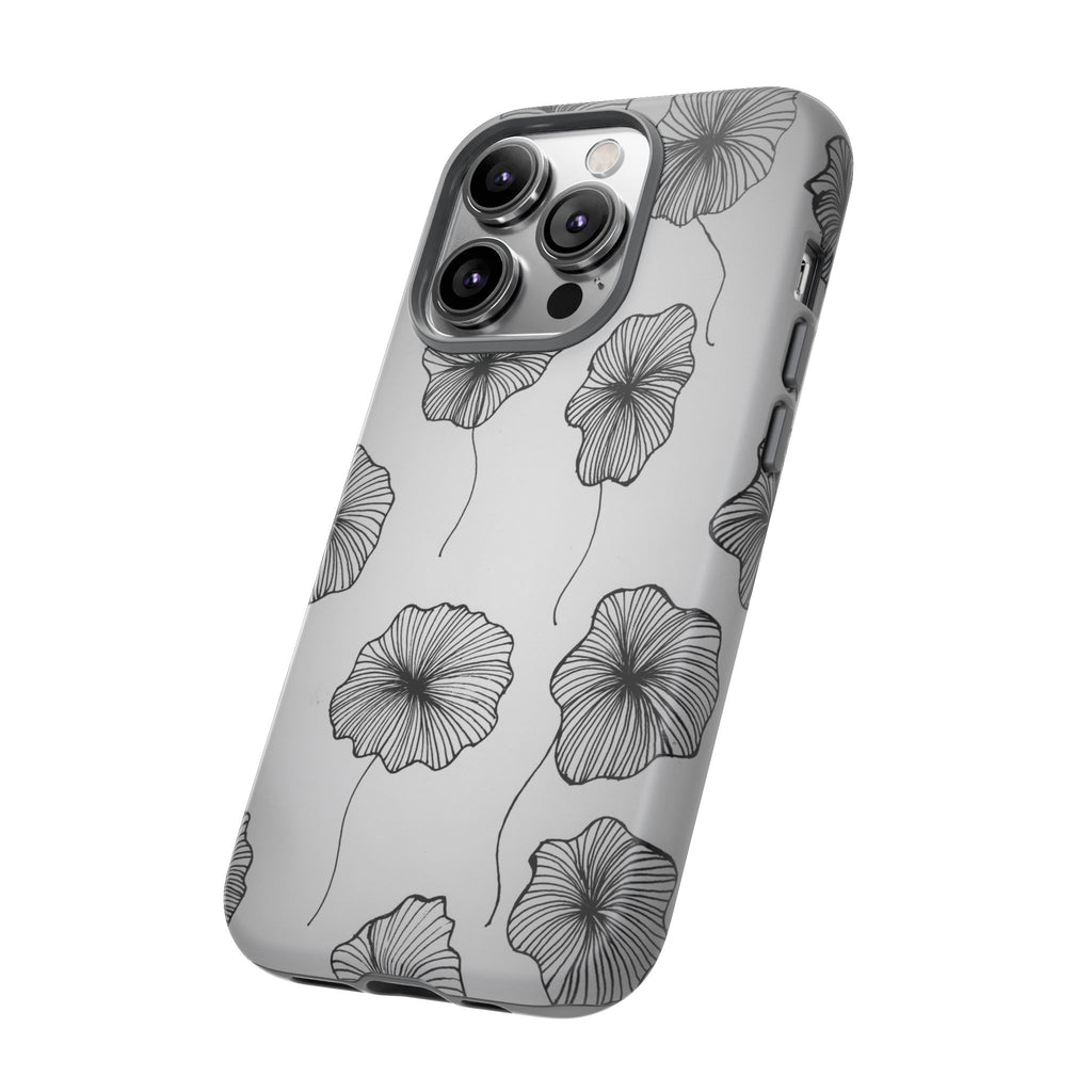 Floral Sketch Tough Phone Case