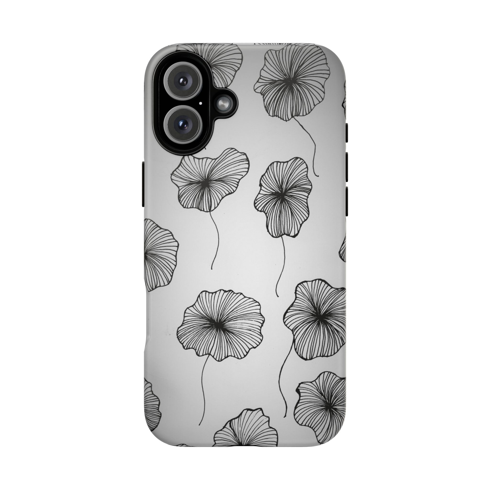 Floral Sketch Tough Phone Case