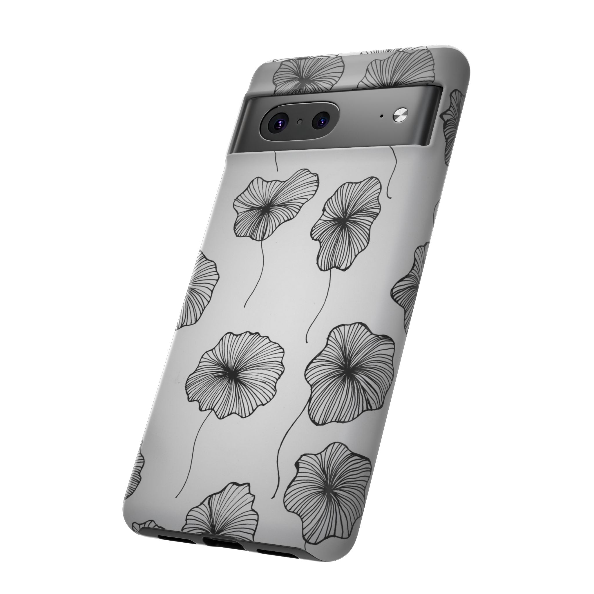 Floral Sketch Tough Phone Case