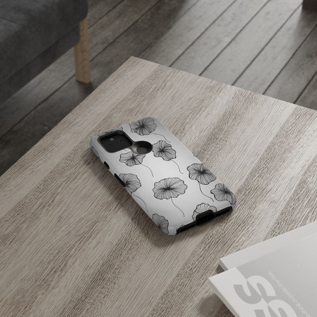 Floral Sketch Tough Phone Case