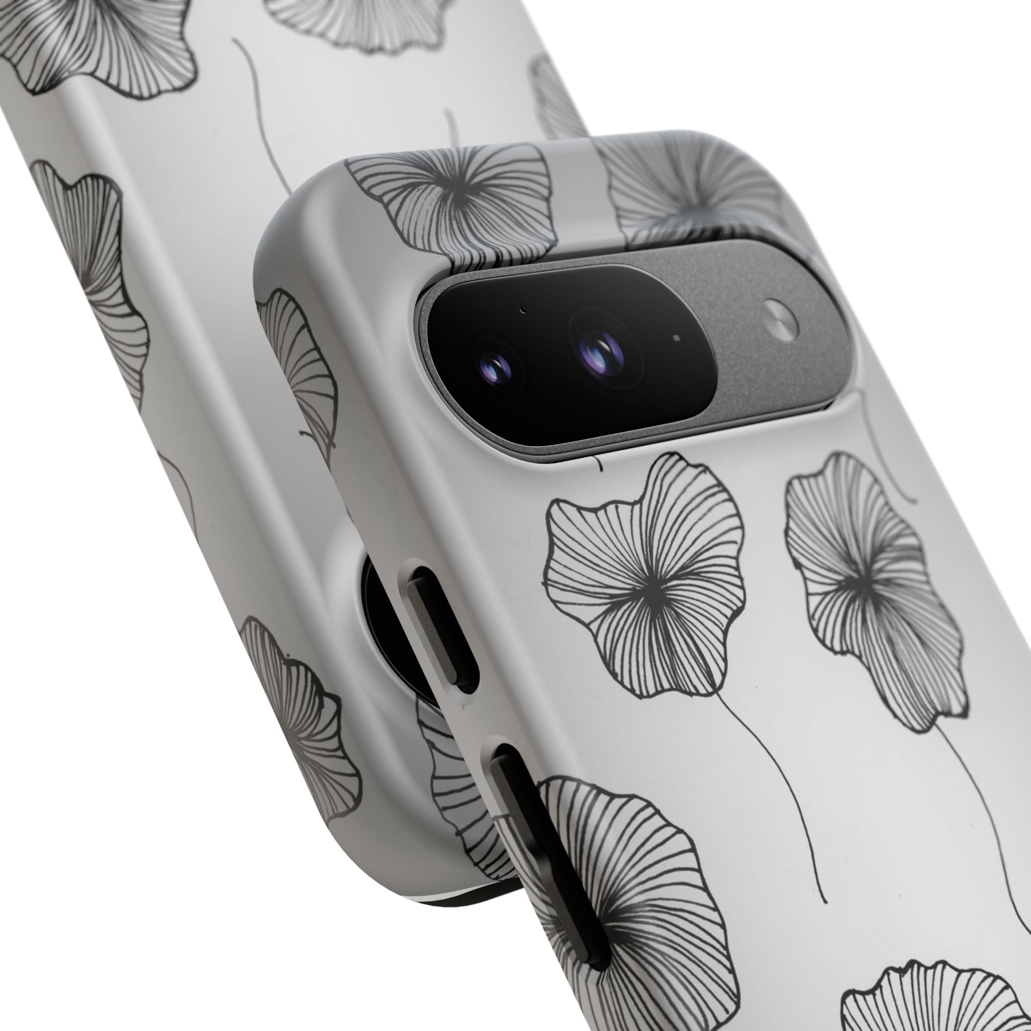 Floral Sketch Tough Phone Case