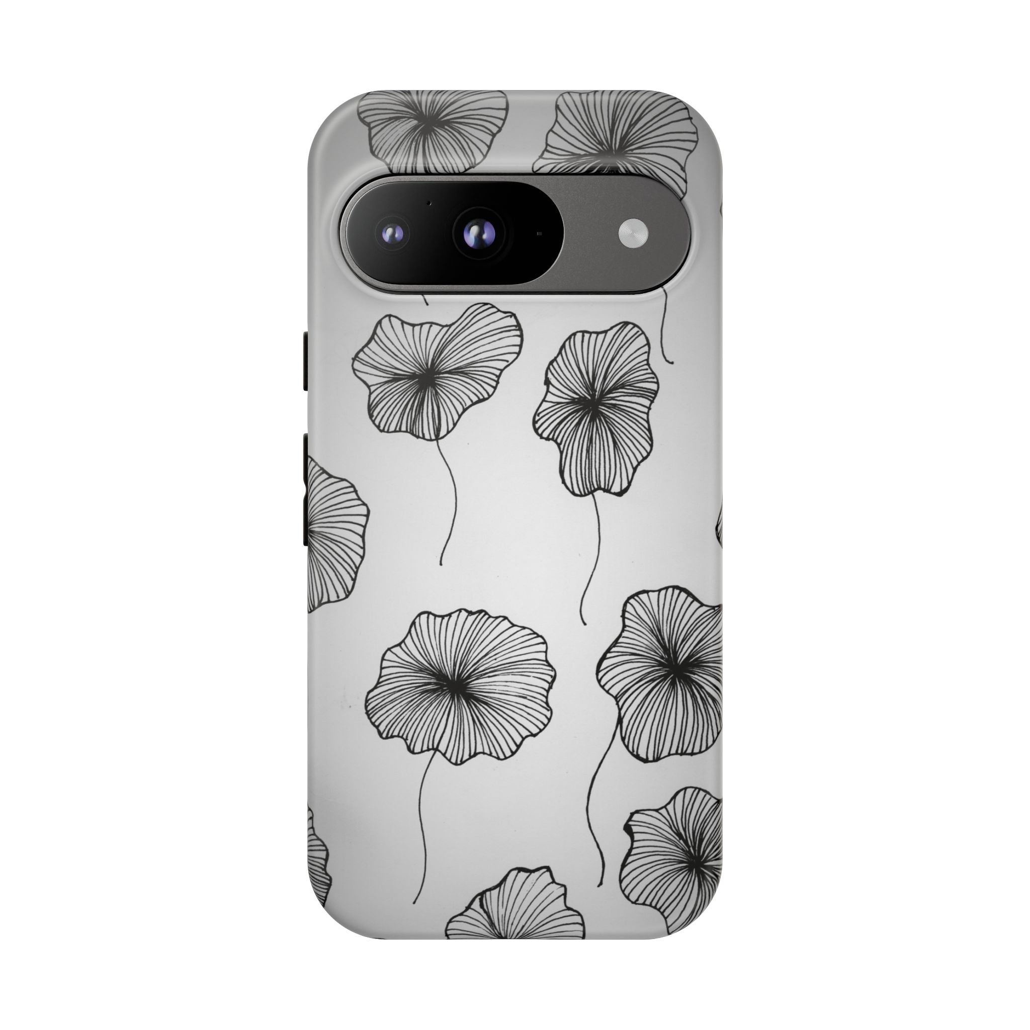 Floral Sketch Tough Phone Case
