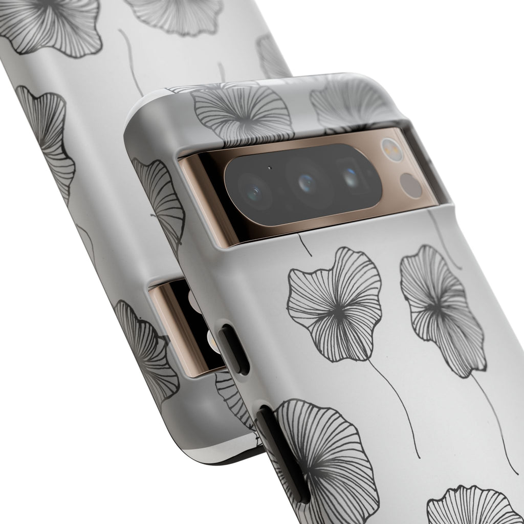 Floral Sketch Tough Phone Case