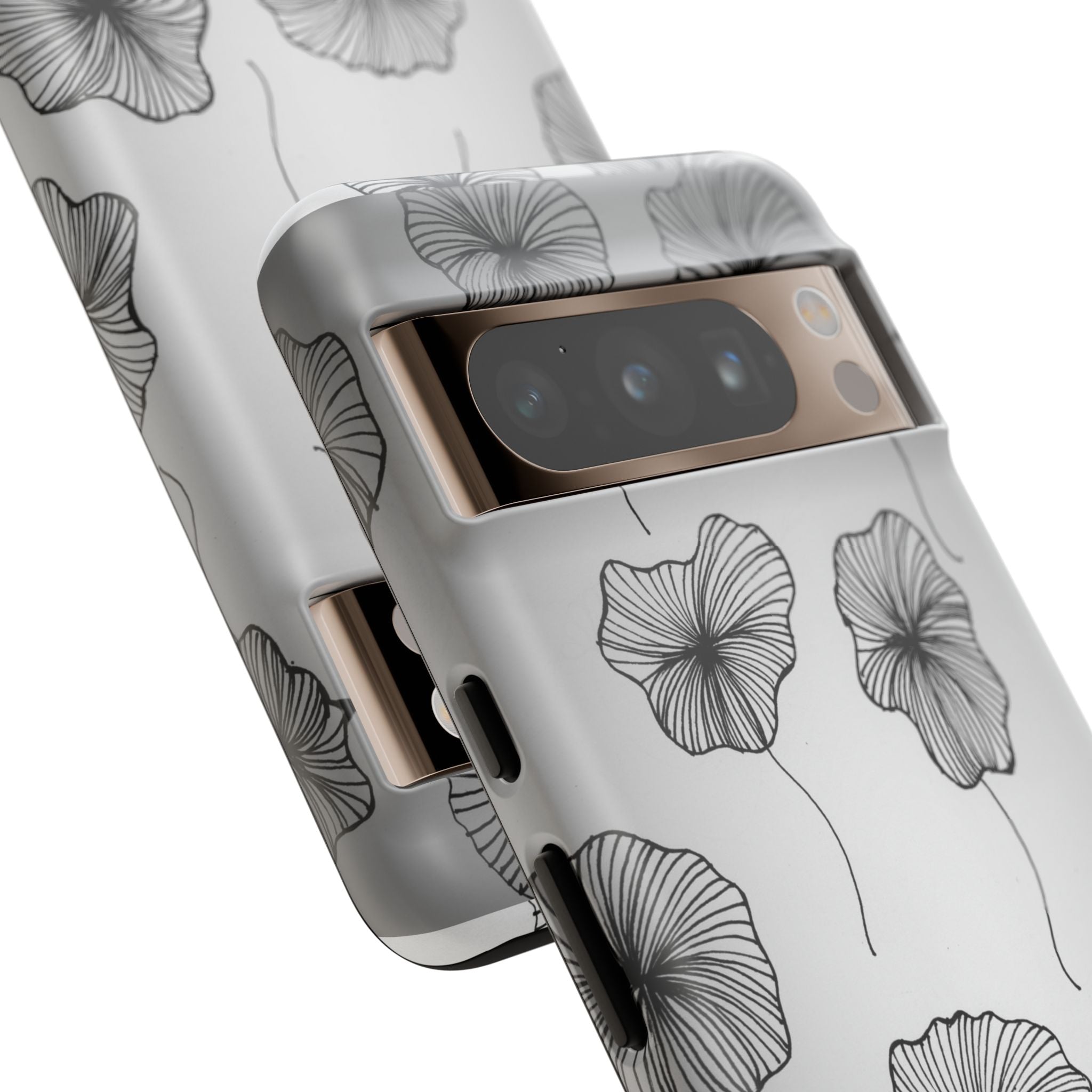 Floral Sketch Tough Phone Case