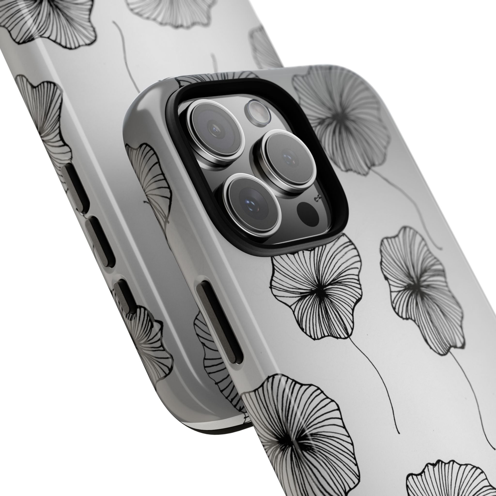 Floral Sketch Tough Phone Case