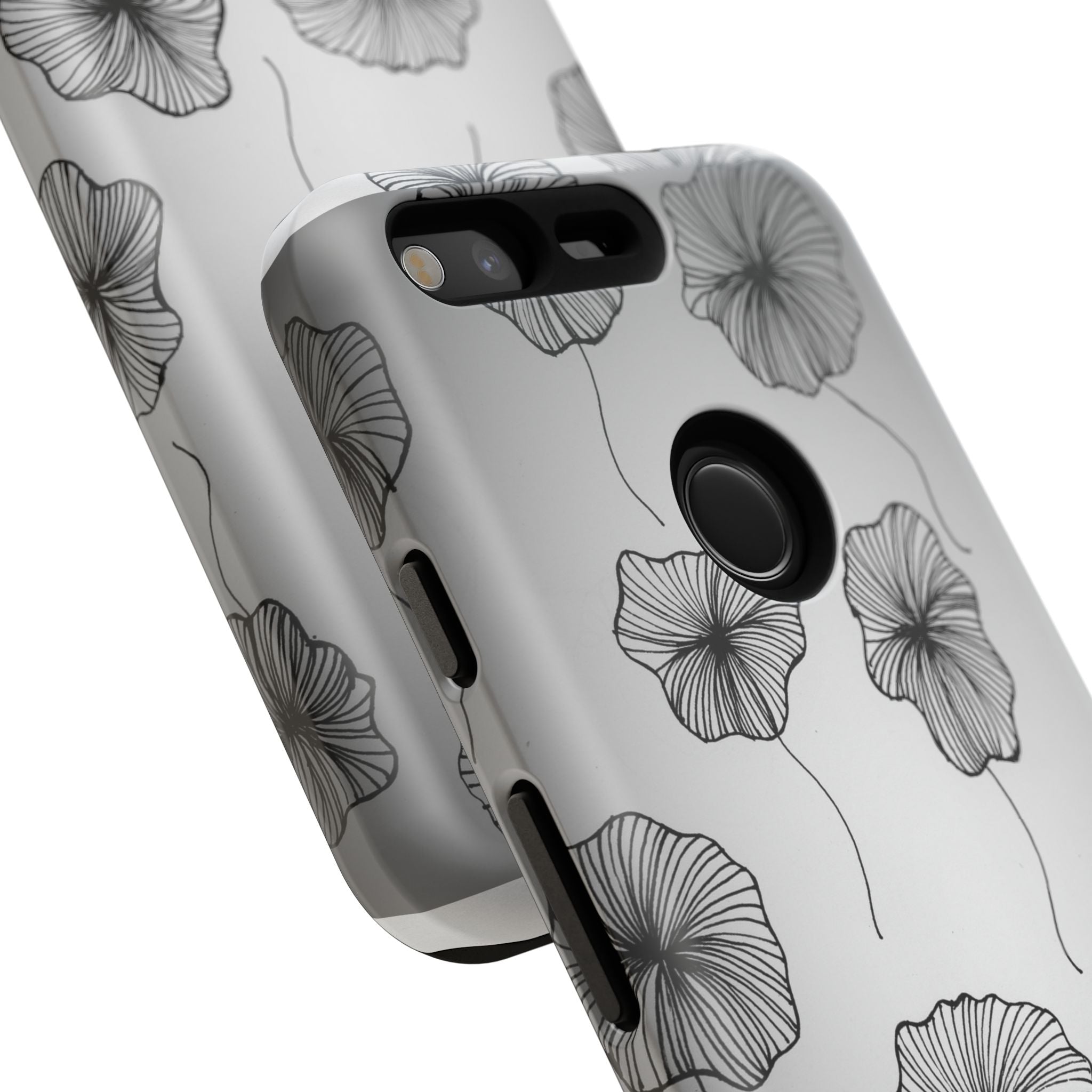 Floral Sketch Tough Phone Case