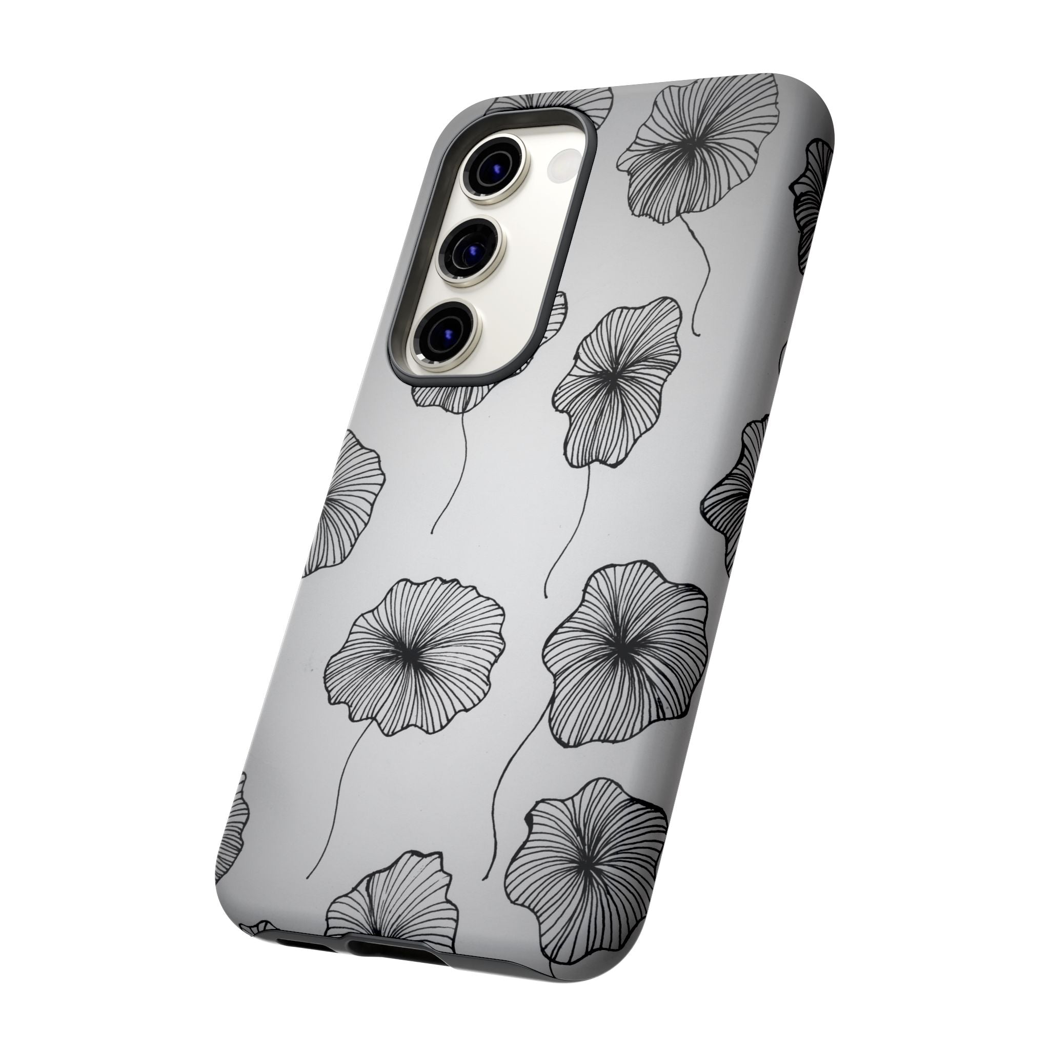 Floral Sketch Tough Phone Case