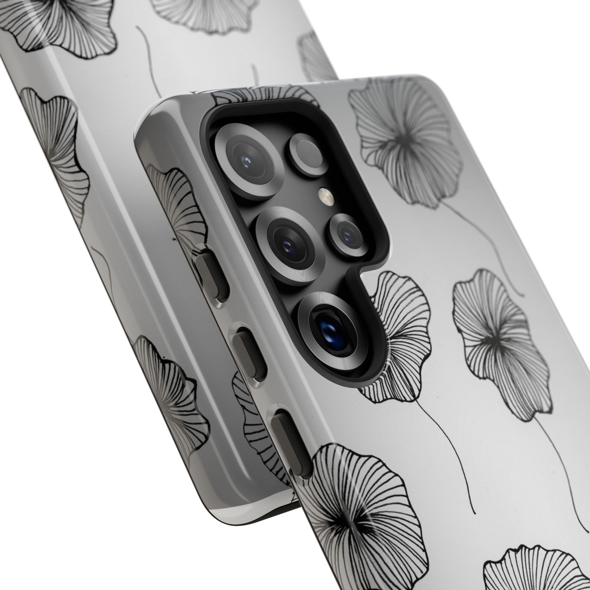 Floral Sketch Tough Phone Case
