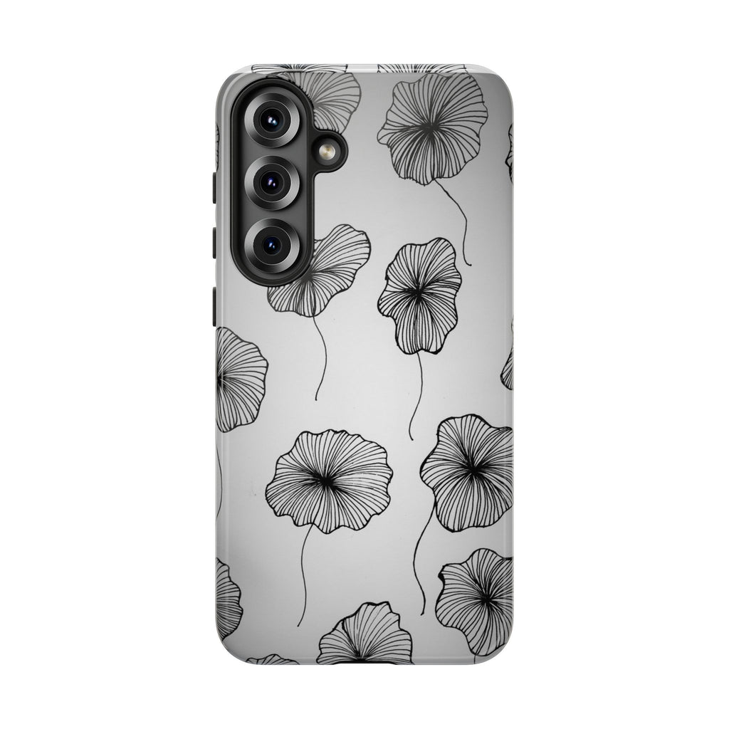 Floral Sketch Tough Phone Case