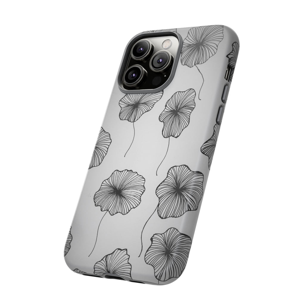 Floral Sketch Tough Phone Case