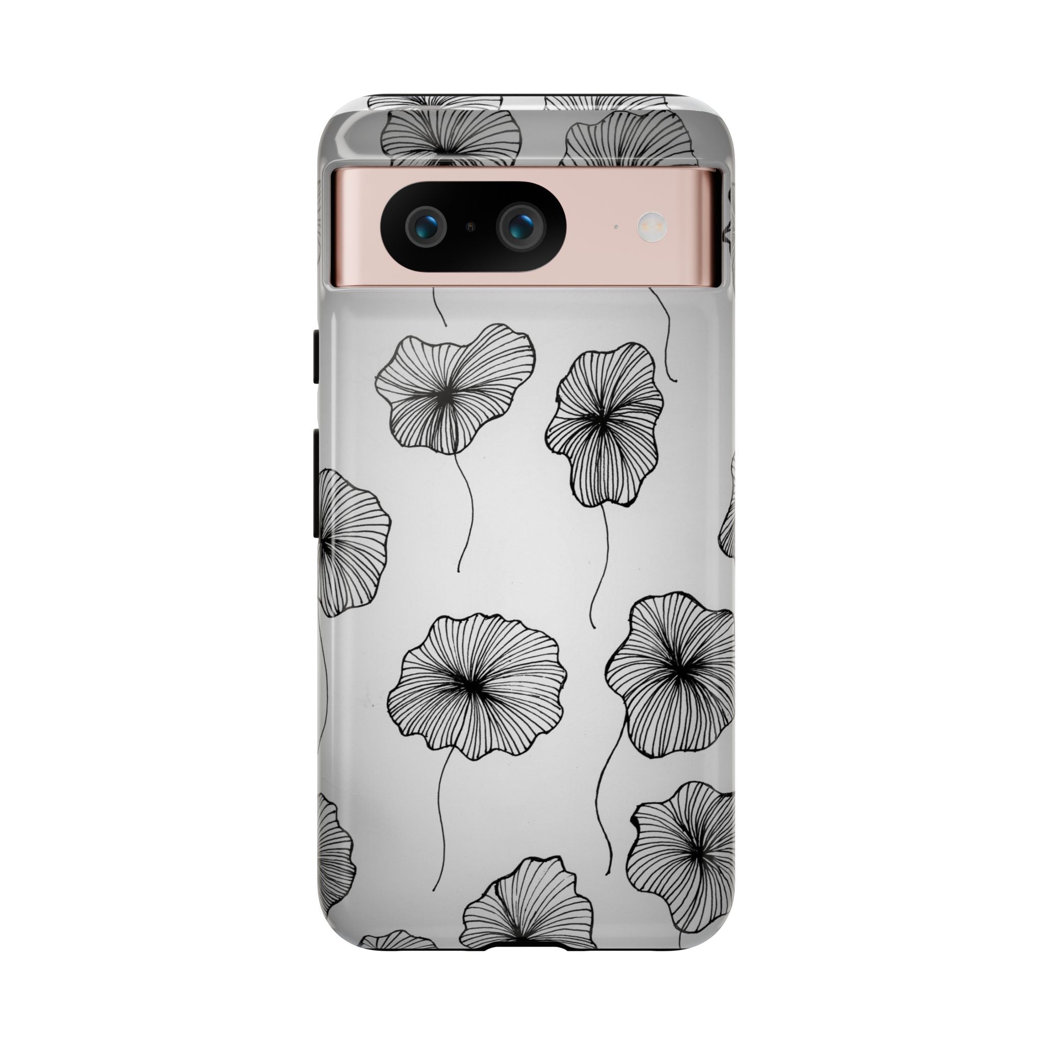 Floral Sketch Tough Phone Case