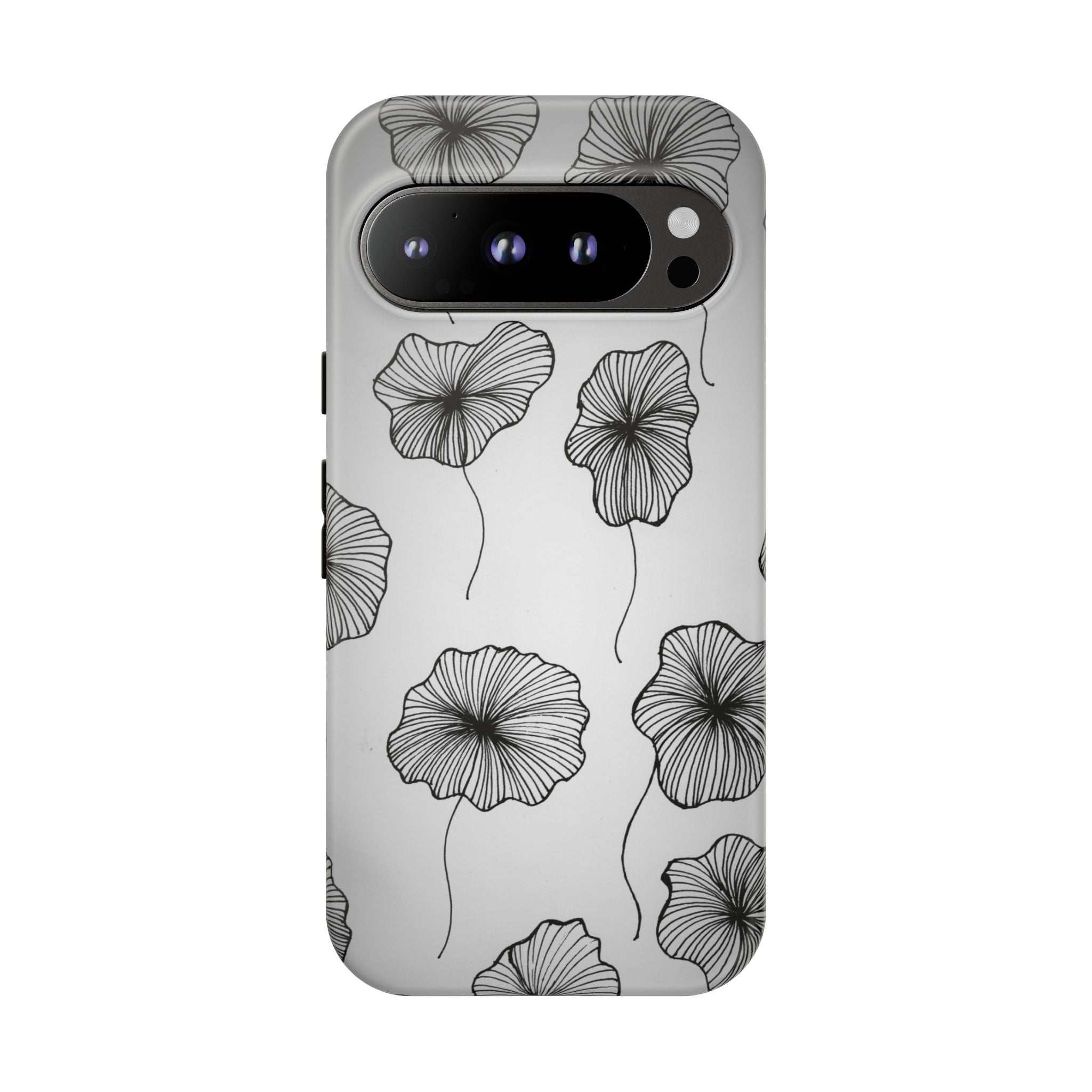 Floral Sketch Tough Phone Case