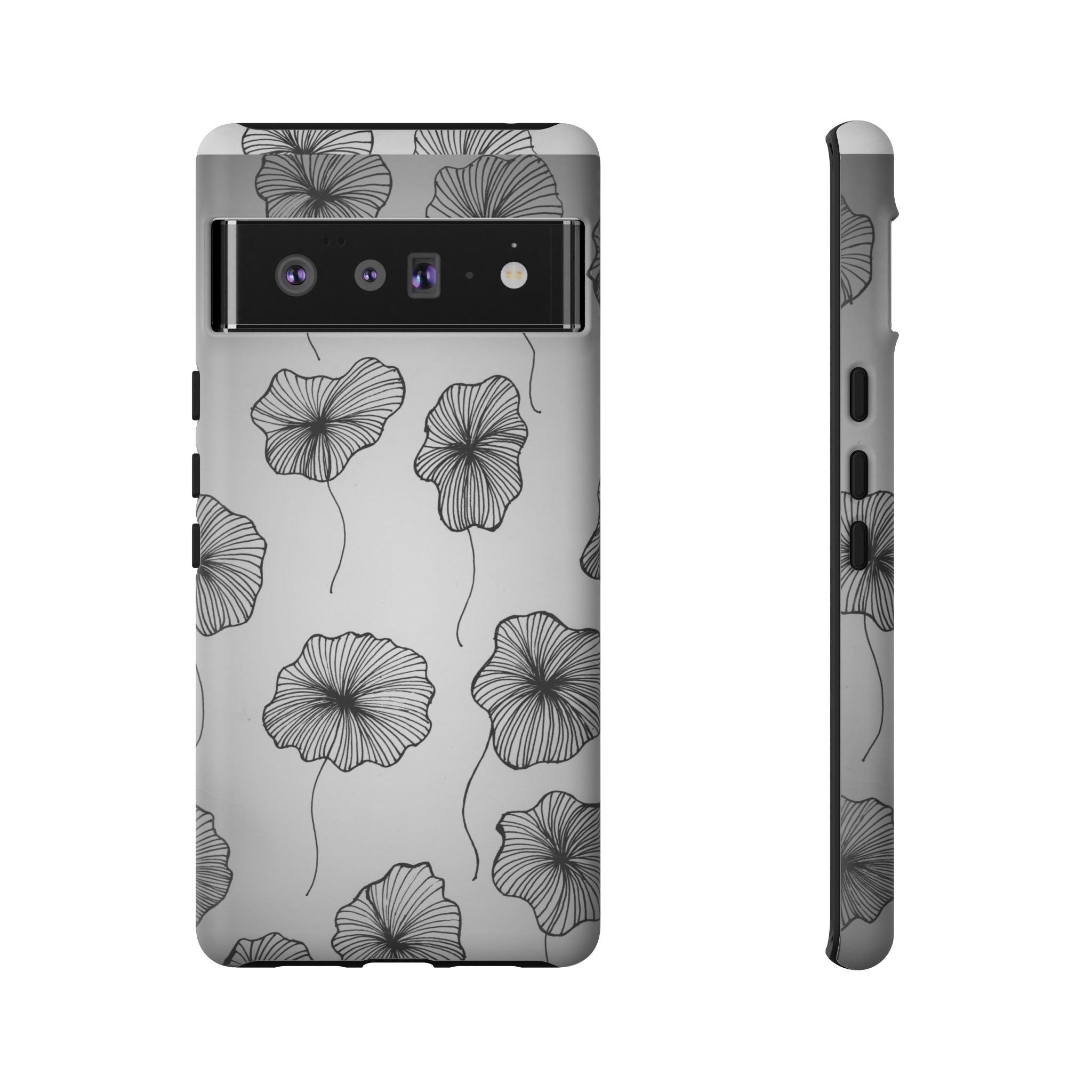 Floral Sketch Tough Phone Case
