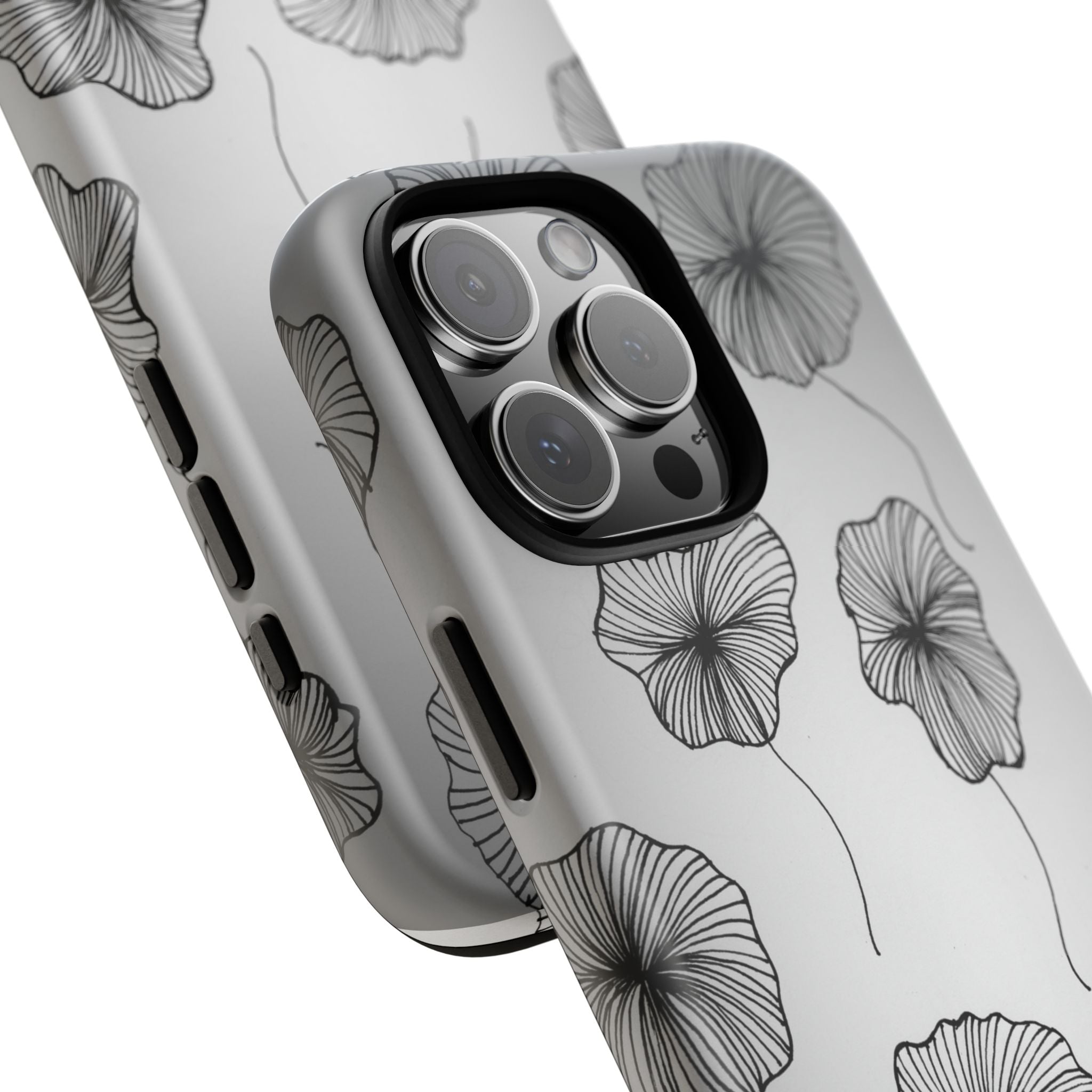 Floral Sketch Tough Phone Case